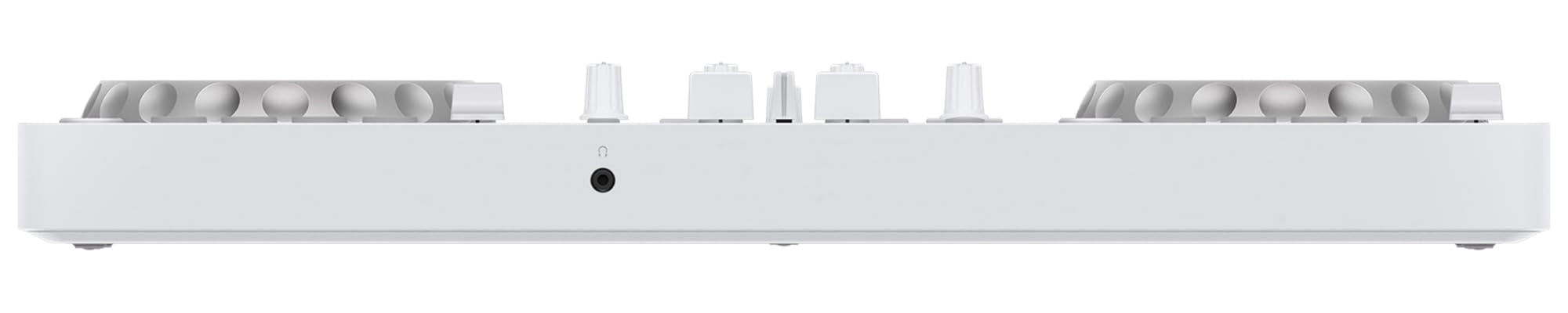 Pioneer DJ DDJ-FLX4 2-Channel DJ Controller - White w/ Laptop Stand