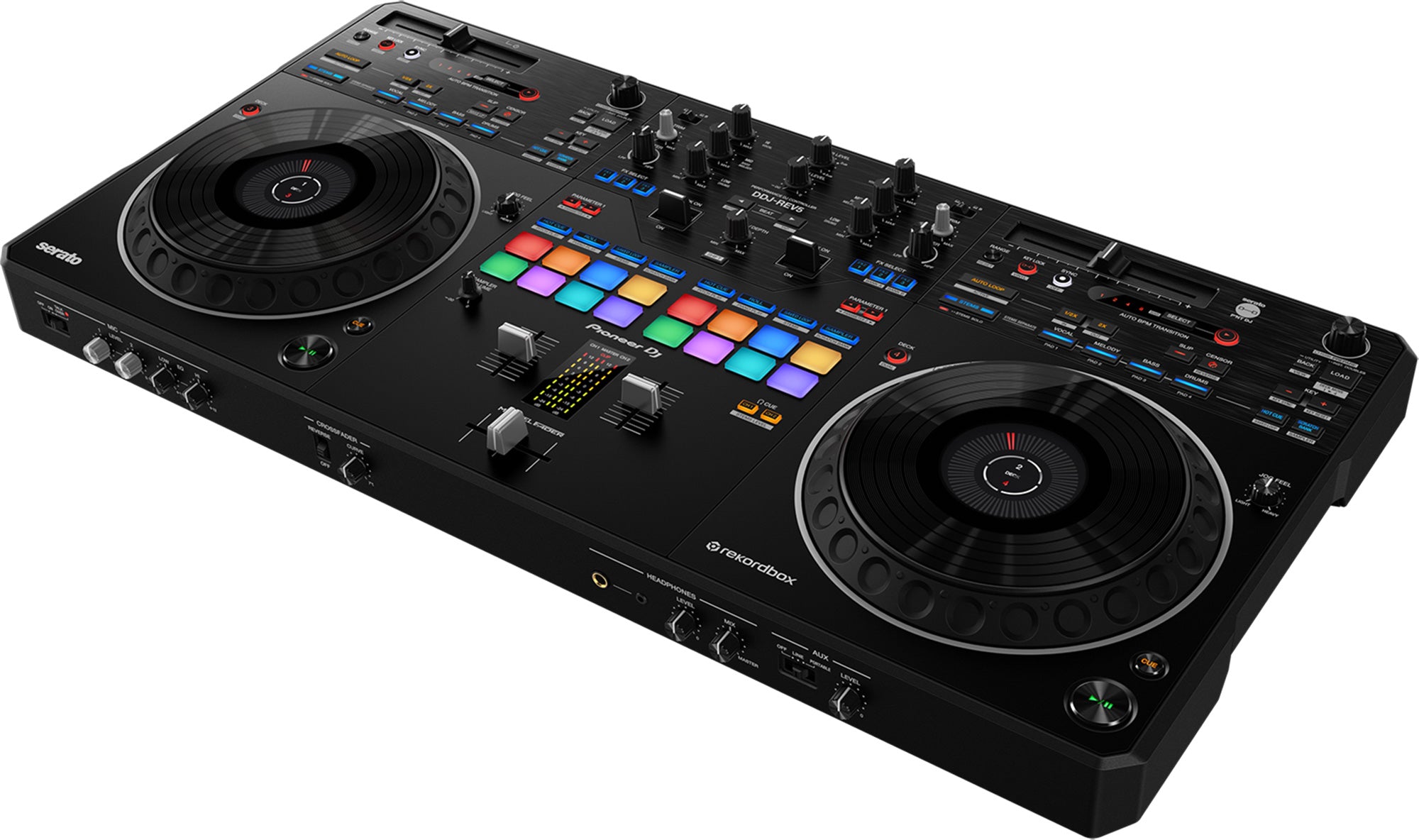 Pioneer DDJ-REV5 Scratch-Style 2-Channel Professional DJ Controller w/ Case