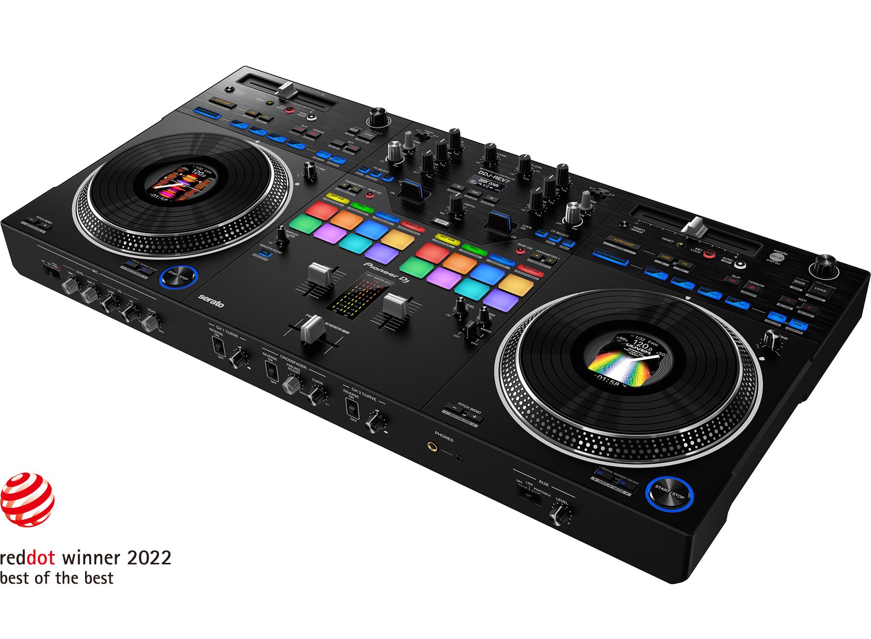 Pioneer DDJ-REV7 Scratch-Style 2-Channel Professional DJ Controller