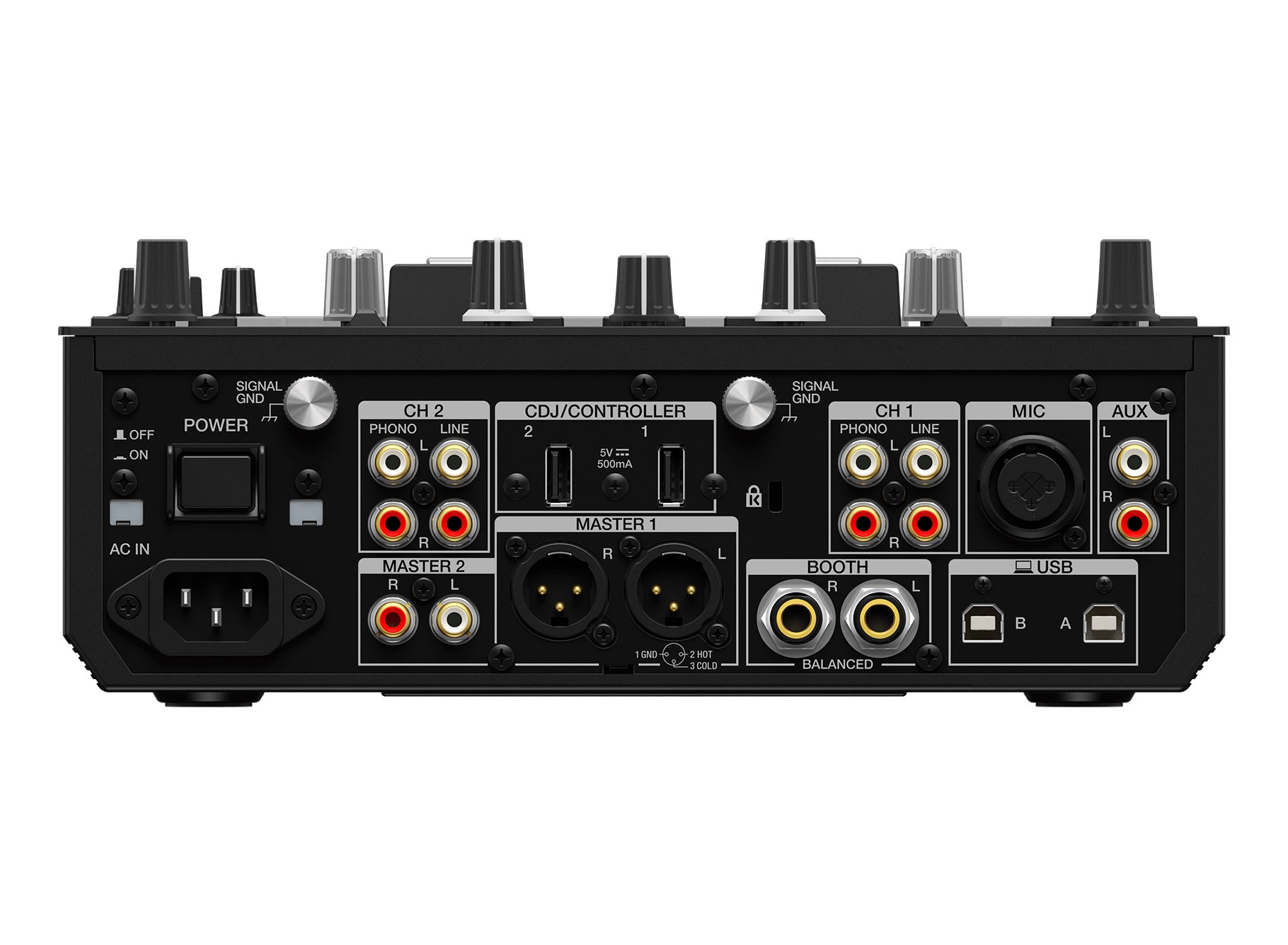 Pioneer DJ DJM-S7 Scratch-Style Performance DJ Mixer w/ Stand