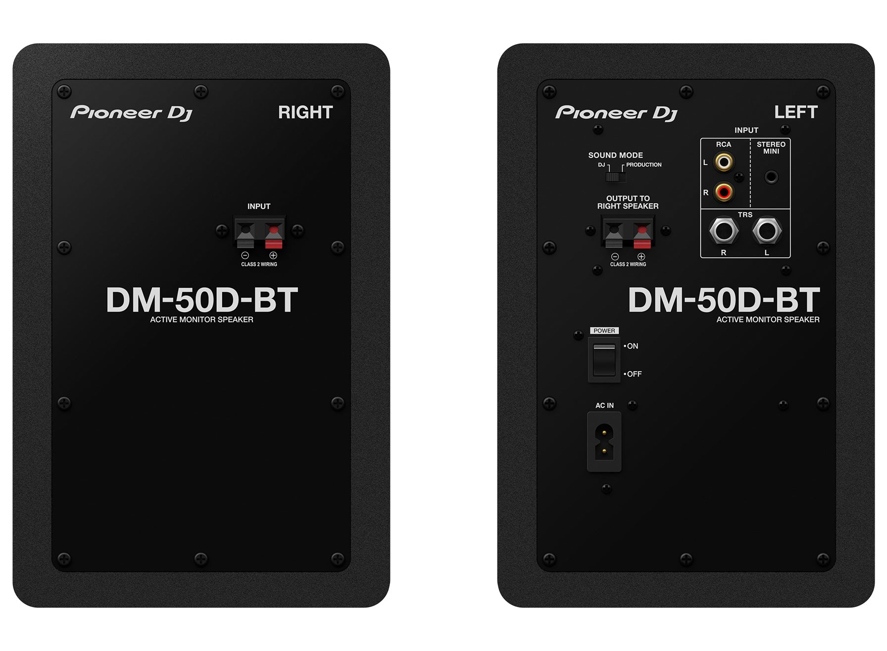 Pioneer DM-50D-BT 5-Inch Bluetooth Monitor - Black w/ Laptop Stand