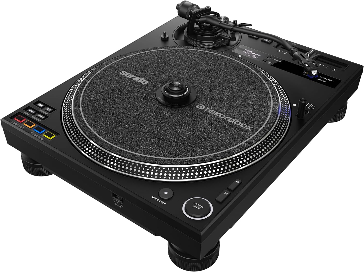 Pioneer DJ PLX-CRSS12 Professional Direct Drive Turntable with DVS Control - Black