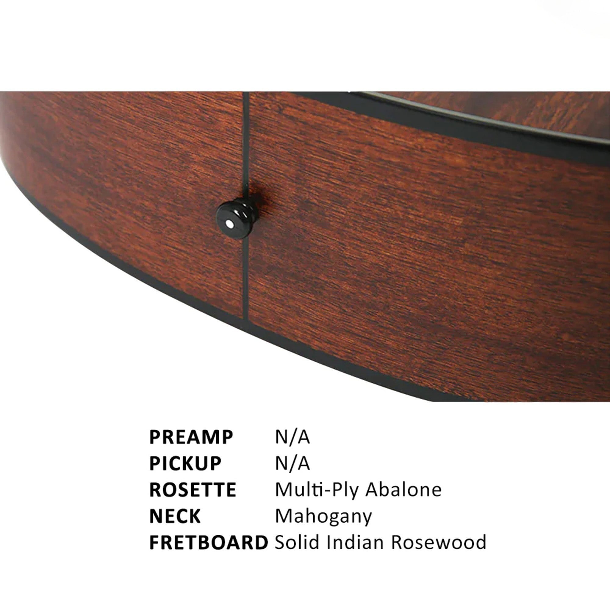 Parkwood S22M OM Body Acoustic Guitar - Mahogany