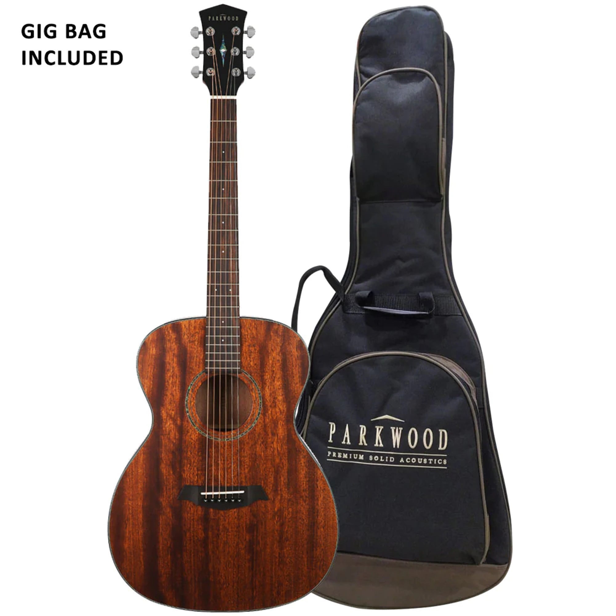 Parkwood S22M OM Body Acoustic Guitar - Mahogany