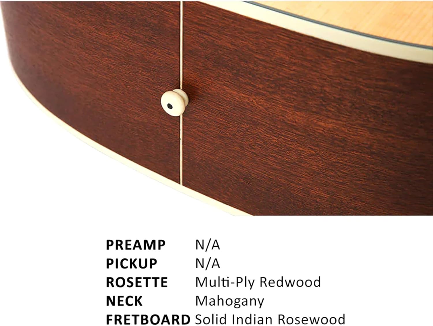 Parkwood S23GT Modern Concert Body Acoustic Guitar - Natural
