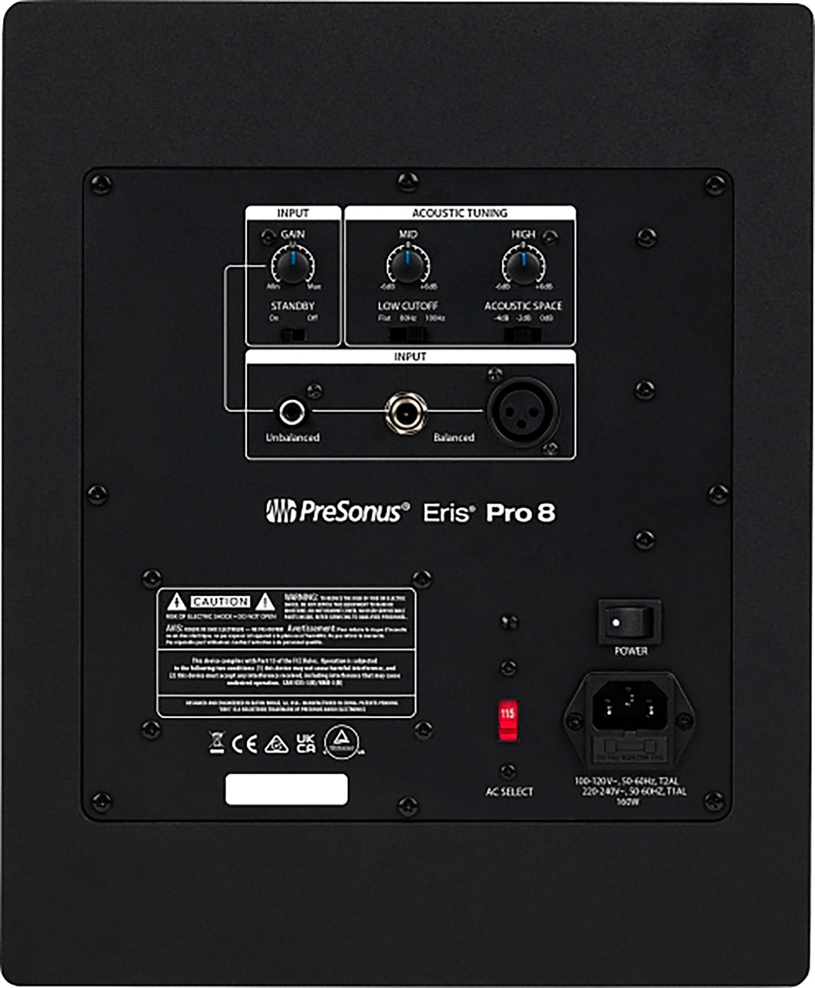 PreSonus Eris Pro 8 Studio Monitor w/ XLR Cable