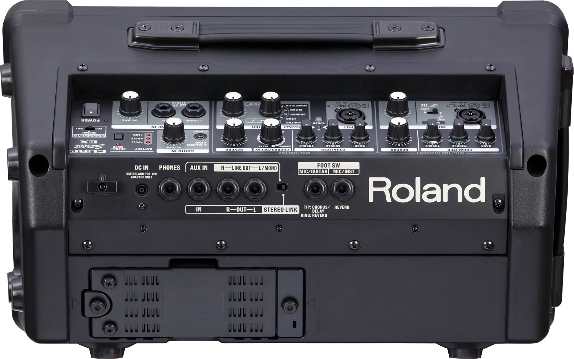 Roland Cube Street EX 4-Channel 50-Watt Battery-Powered Amplifier w/ Microphone