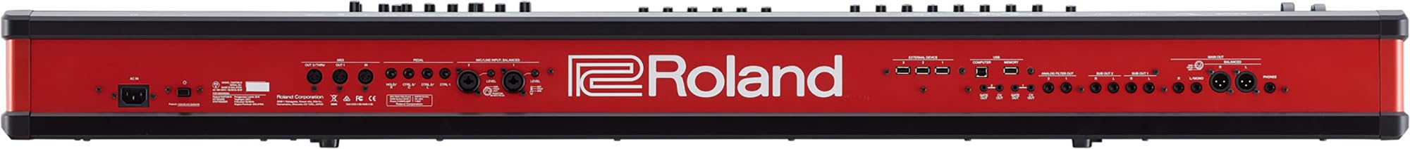 Roland Fantom-08 Synthesizer Keyboard w/ Adjustable Stand