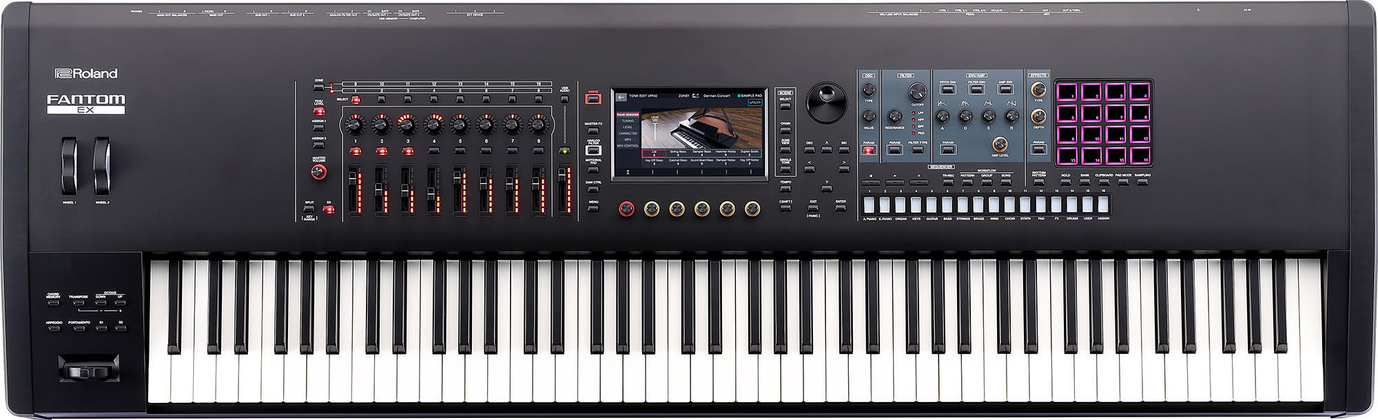 Roland Fantom 8 EX 88-Key Workstation Keyboard Synthesizer