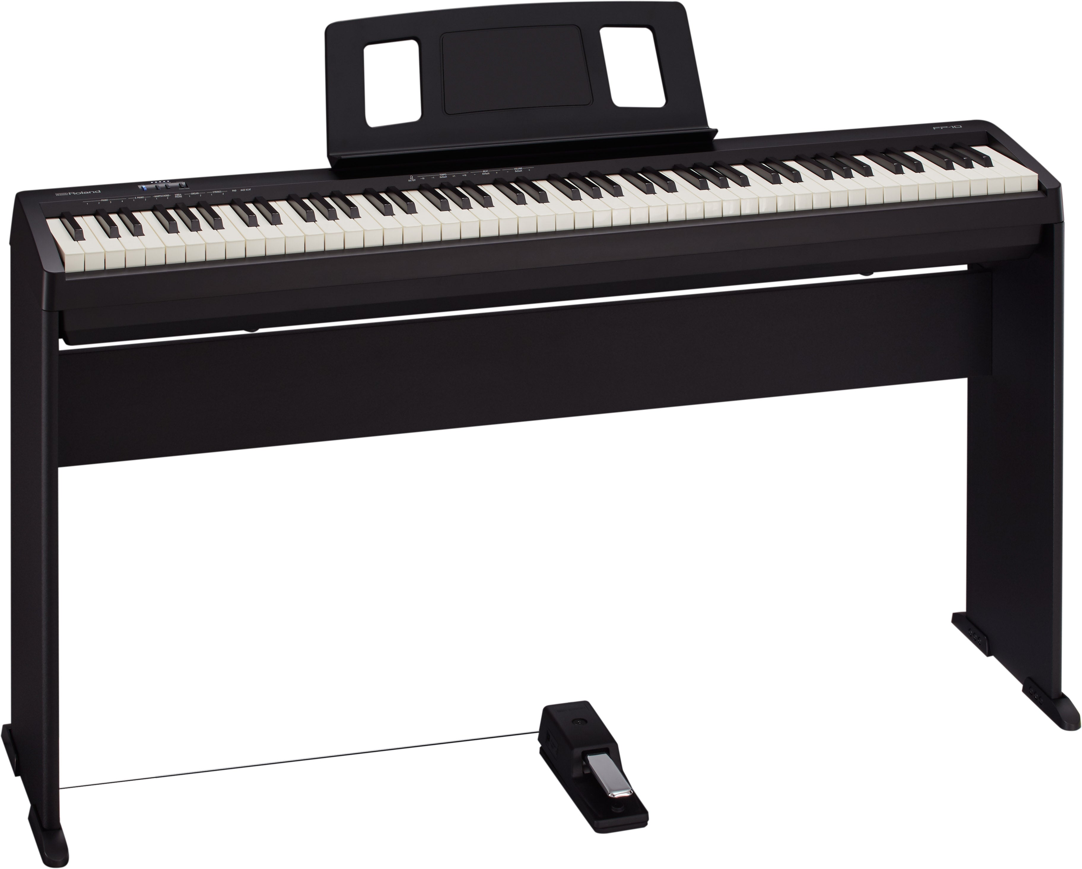 Roland FP-10 88-Key Digital Piano w/ Furniture Stand