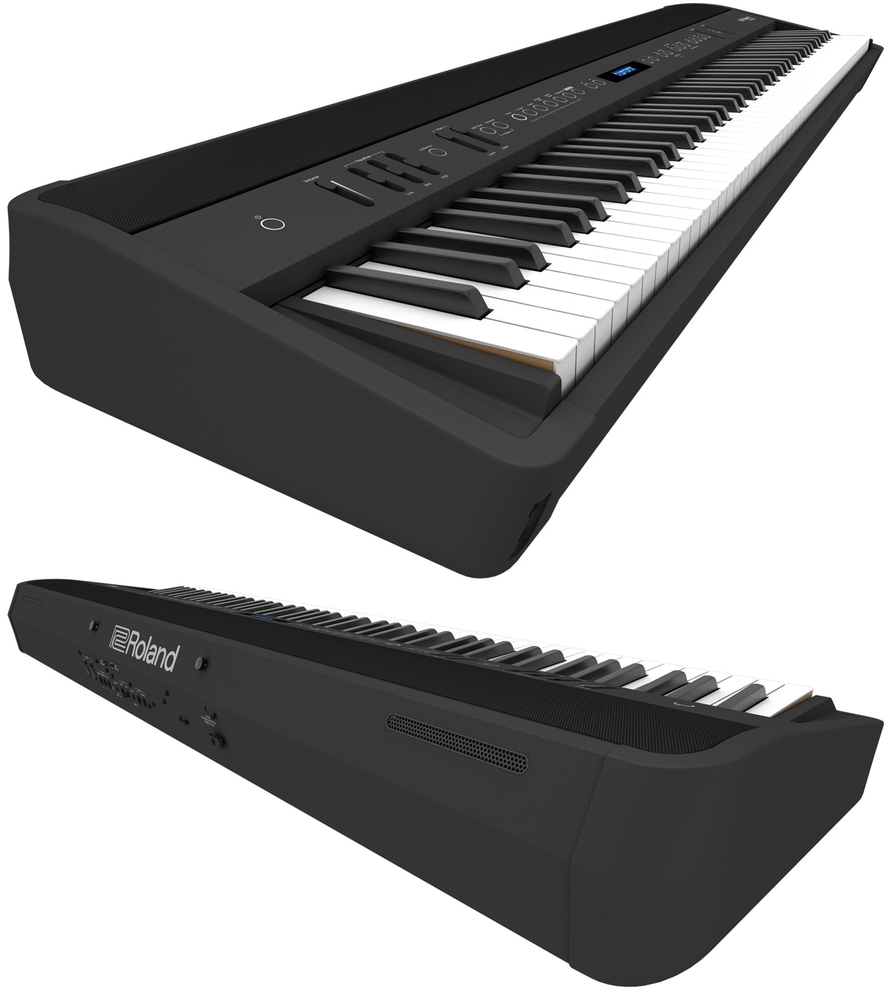 Roland FP-90X 88-Key Digital Piano - Black w/ Roland KSC-90 Stand