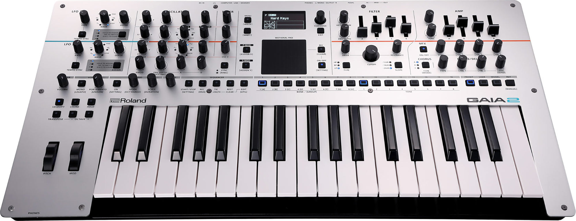 Roland GAIA 2 Synthesizer w/ Adjustable Stand
