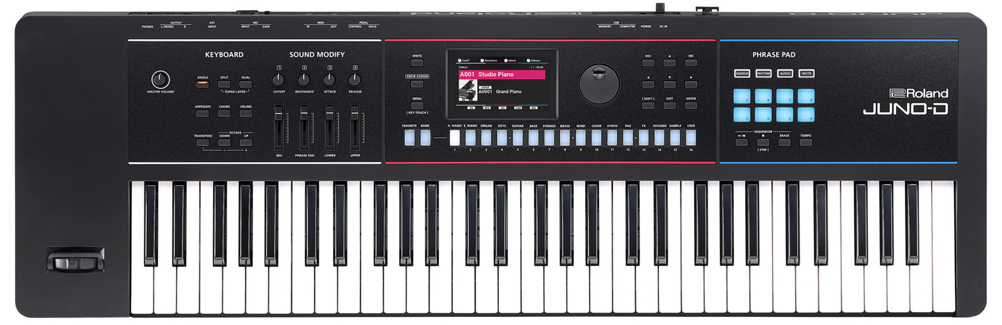 Roland JUNO-D6 61-Key Synthesizer