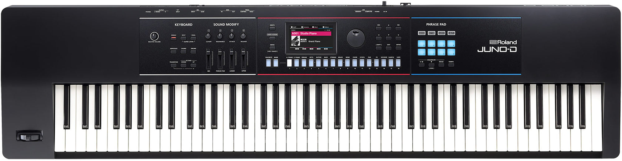 Roland JUNO-D8 88-Key Synthesizer w/ Sustain Pedal