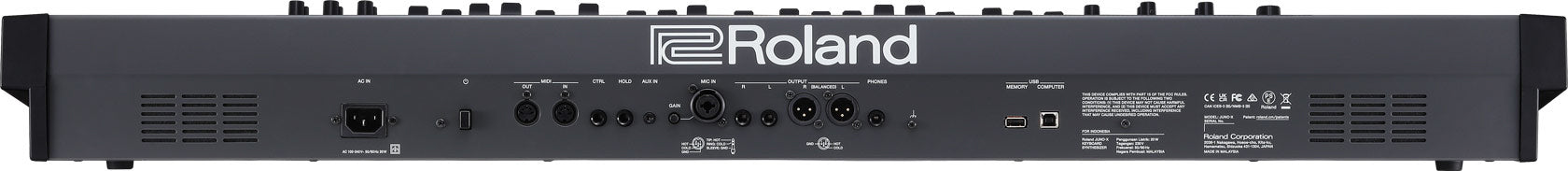 Roland Juno-X 61-Key Programmable Polyphonic Keyboard Synthesizer w/ Roland DP-10 Damper Pedal