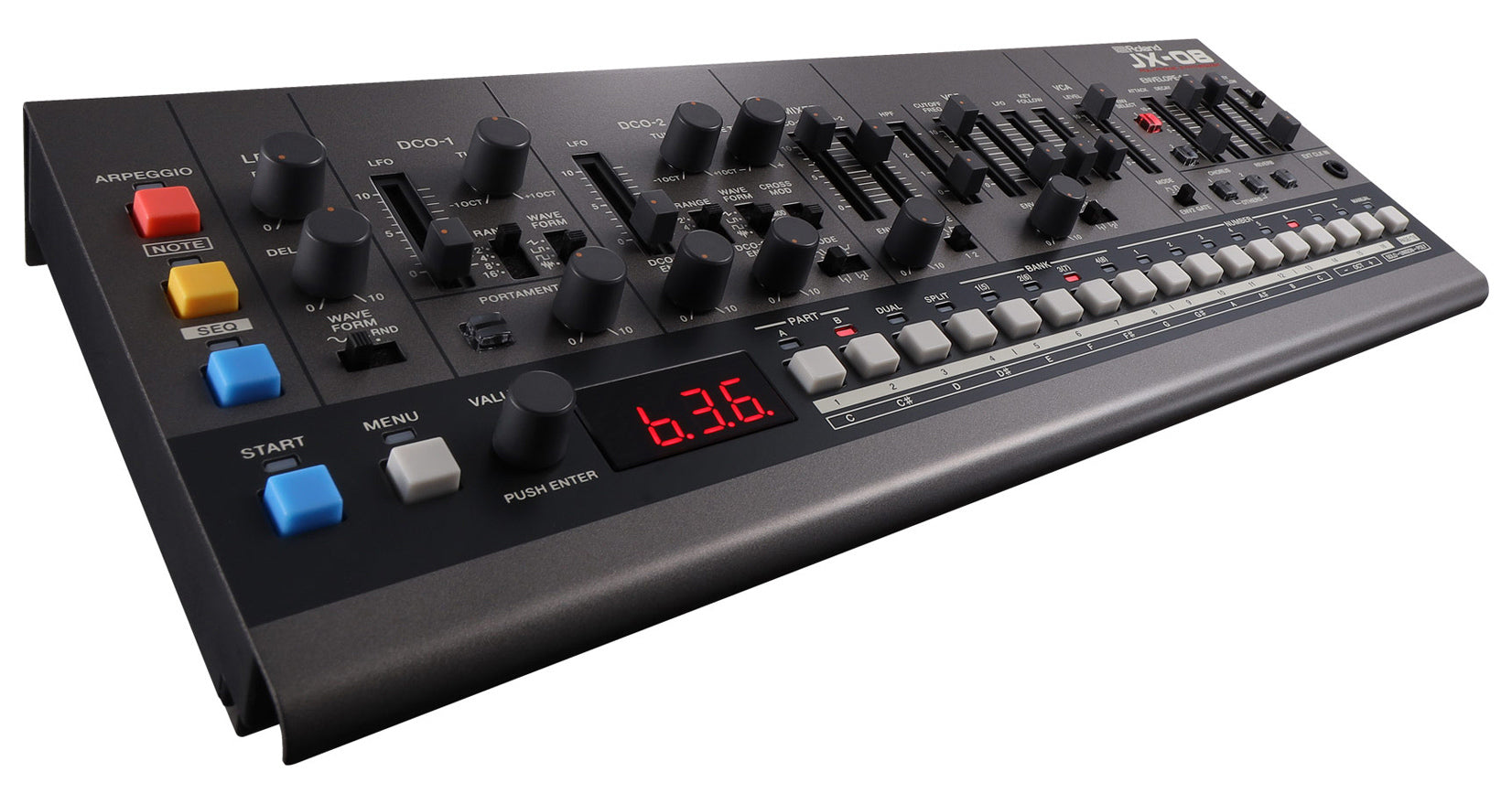 Roland JX-08 Boutique Series JX-8P Sound Module w/ Headphones