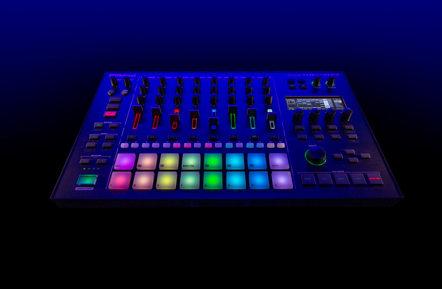 Roland MC-707 Groovebox Professional Music Production Workstation