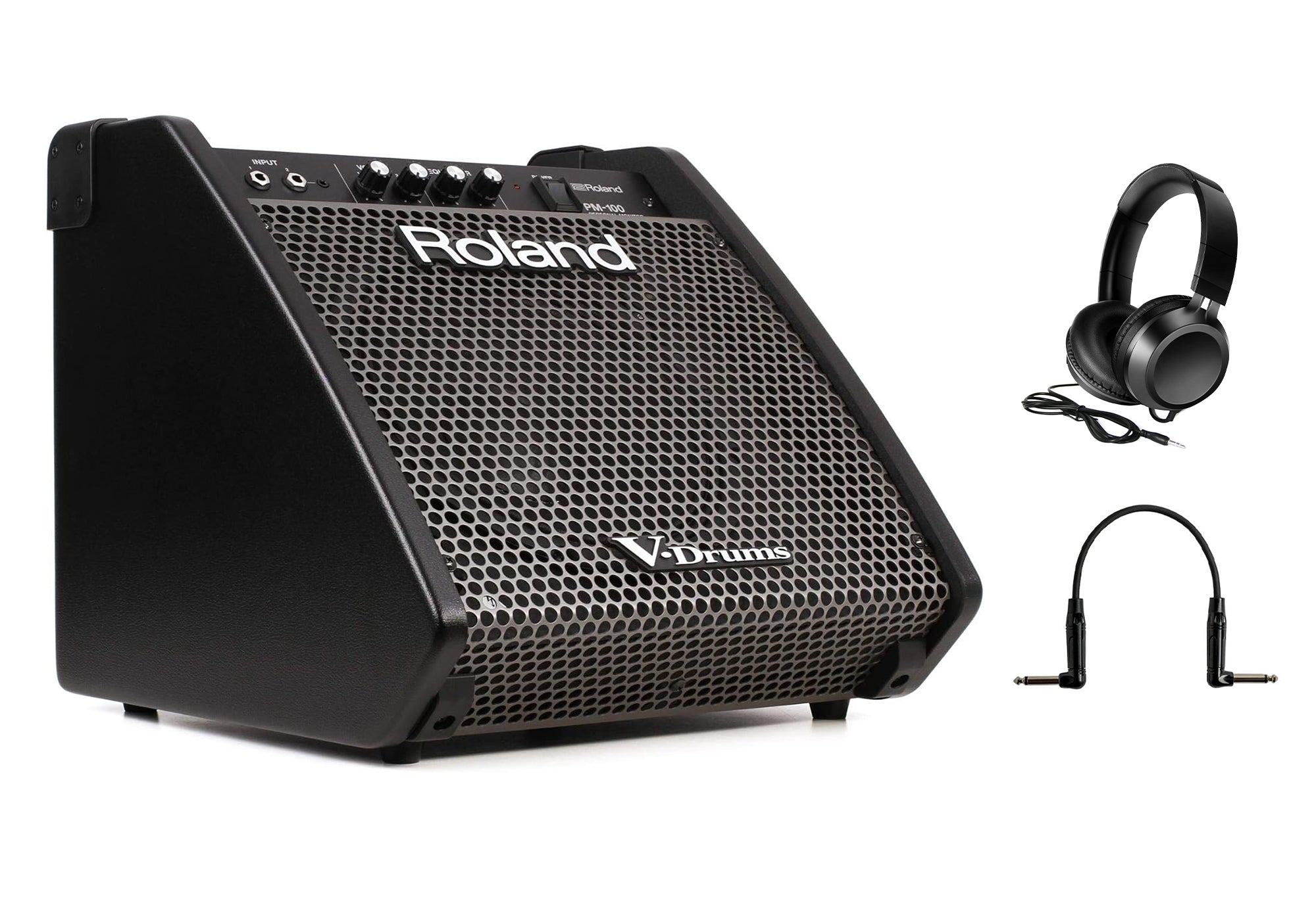 Roland PM-100 Compact V-Drums Personal Drum Monitor w/ Headphones