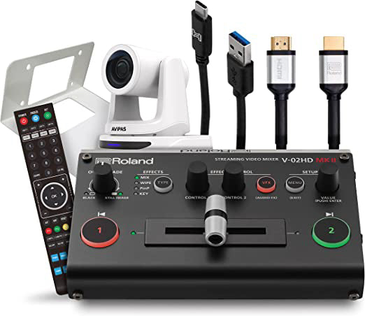 Roland PTZ Single Camera Bundle - White