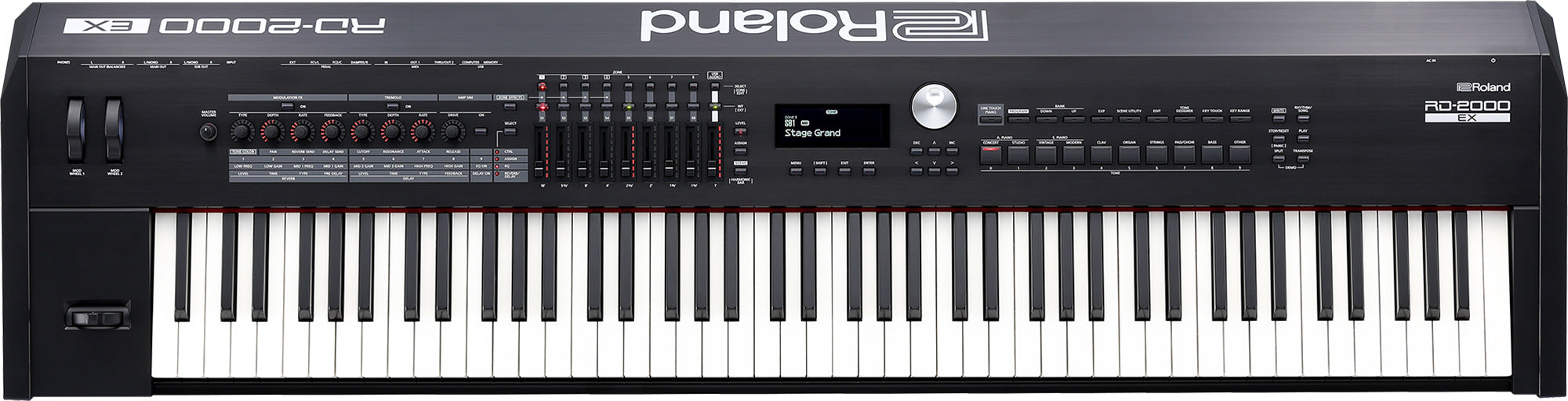 Roland RD-2000 EX 88-Key Stage Piano w/ Adjustable Stand