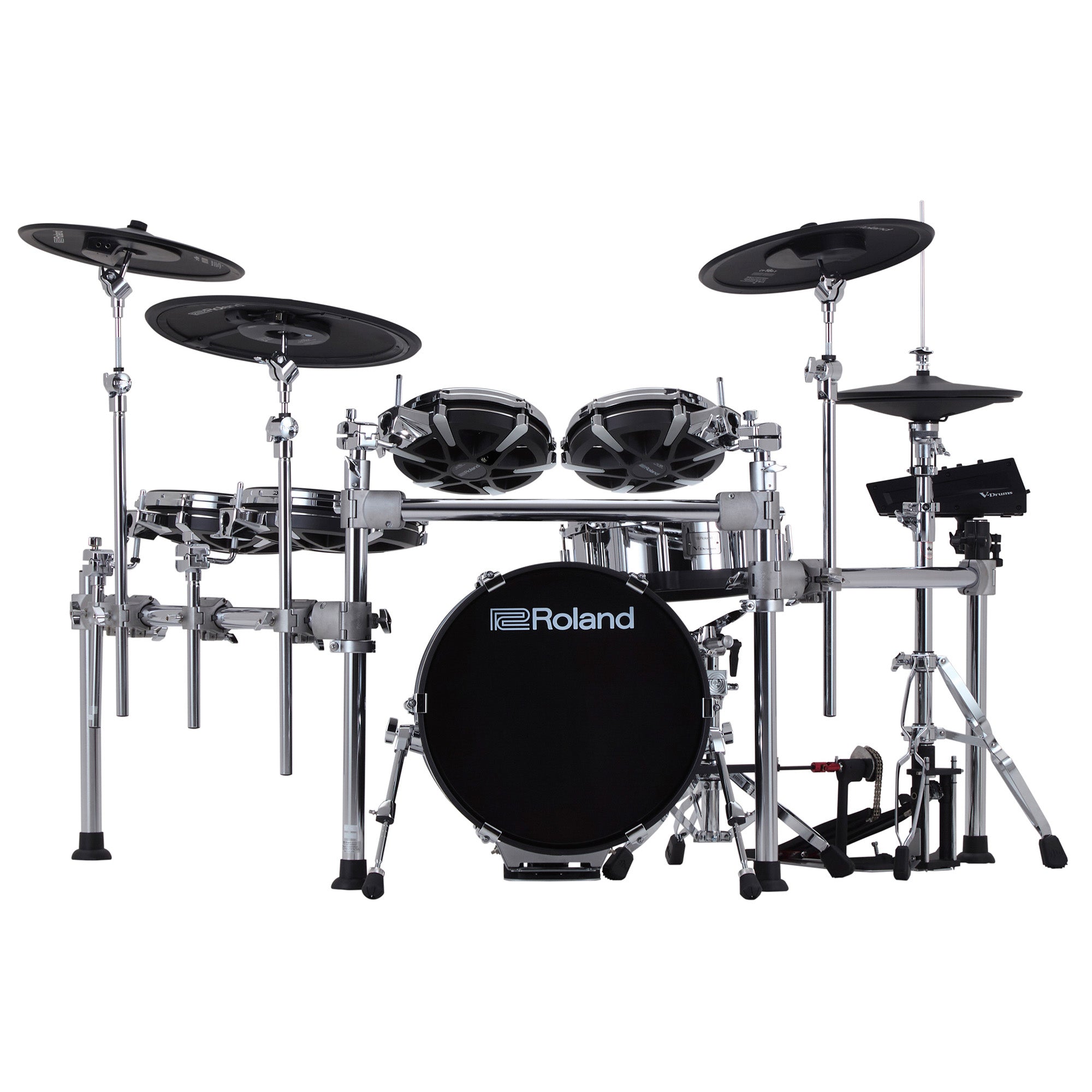 Roland TD716 V-Drums Electronic Drum Set w/ Drum Throne
