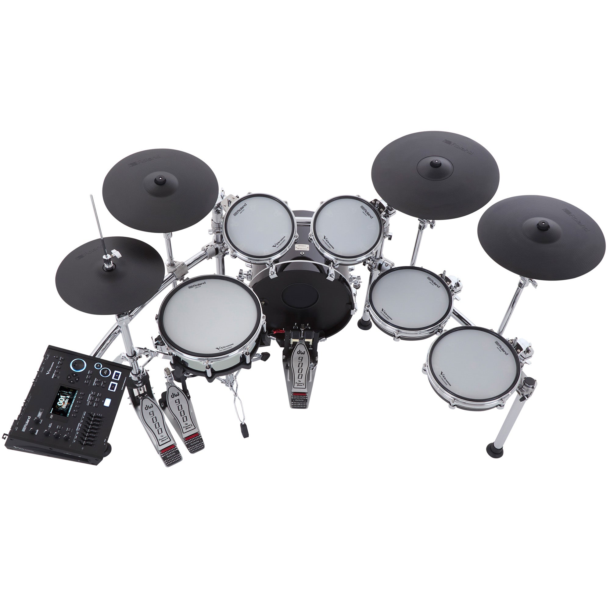 Roland TD716 V-Drums Electronic Drum Set w/ Drum Throne