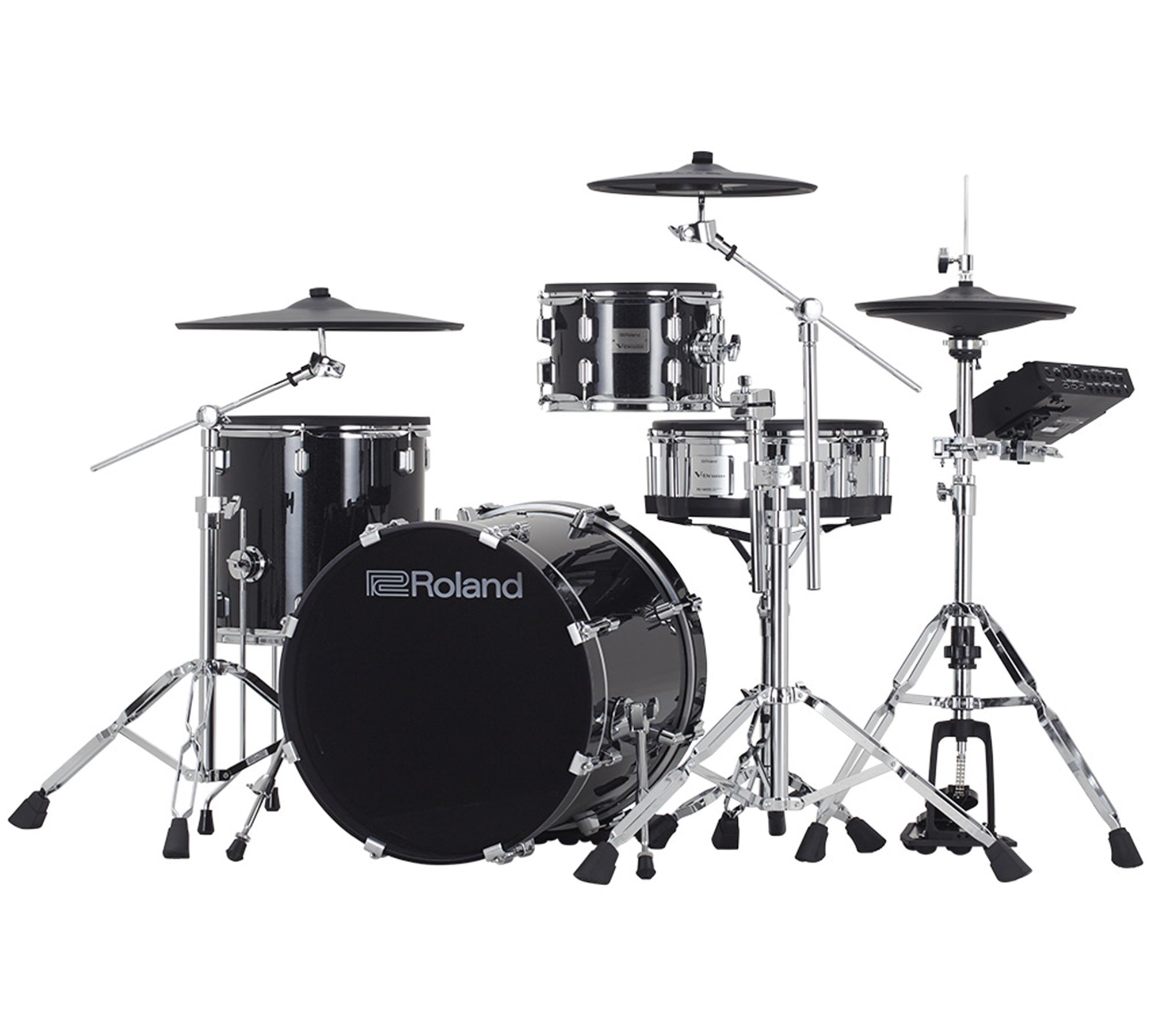 Roland VAD-504 V-Drums Acoustic Design Drum Kit w/ Drum Throne