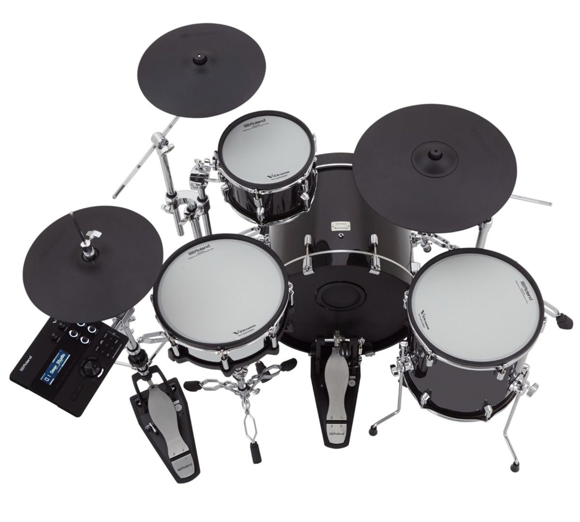 Roland VAD-504 V-Drums Acoustic Design Drum Kit w/ Drum Throne
