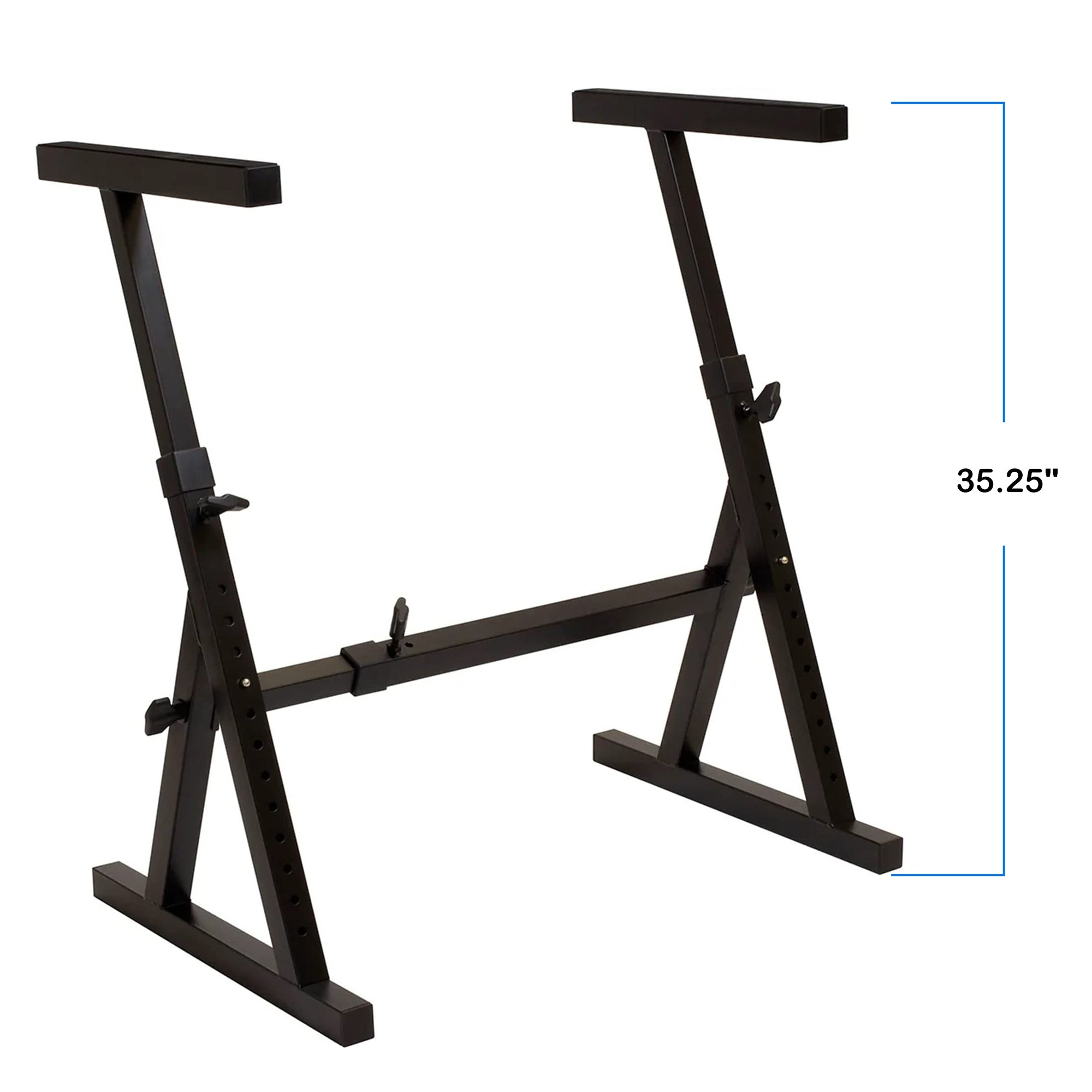 Ultimate Support JS-Z1000 JamStands Adjustable-Height Z-Style Keyboard Stand w/ Sustain Pedal