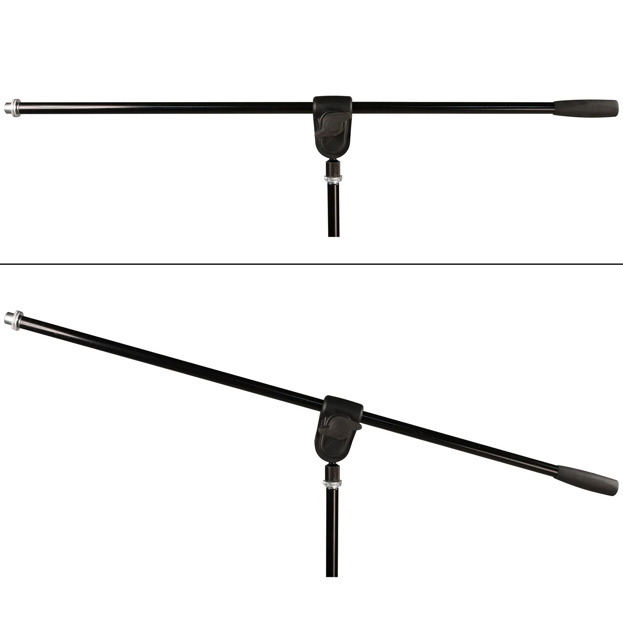 Ultimate Support MC-40B Pro Short Microphone Boom Stand - 2 Pack w/ XLR Cables