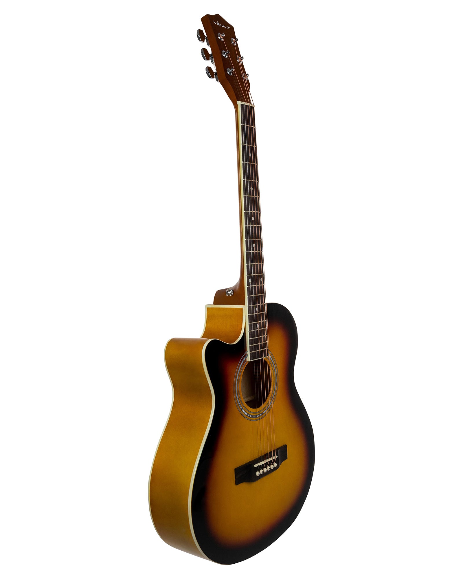 Vault EA20 Left-Handed 40-Inch Acoustic Guitar - Sunburst