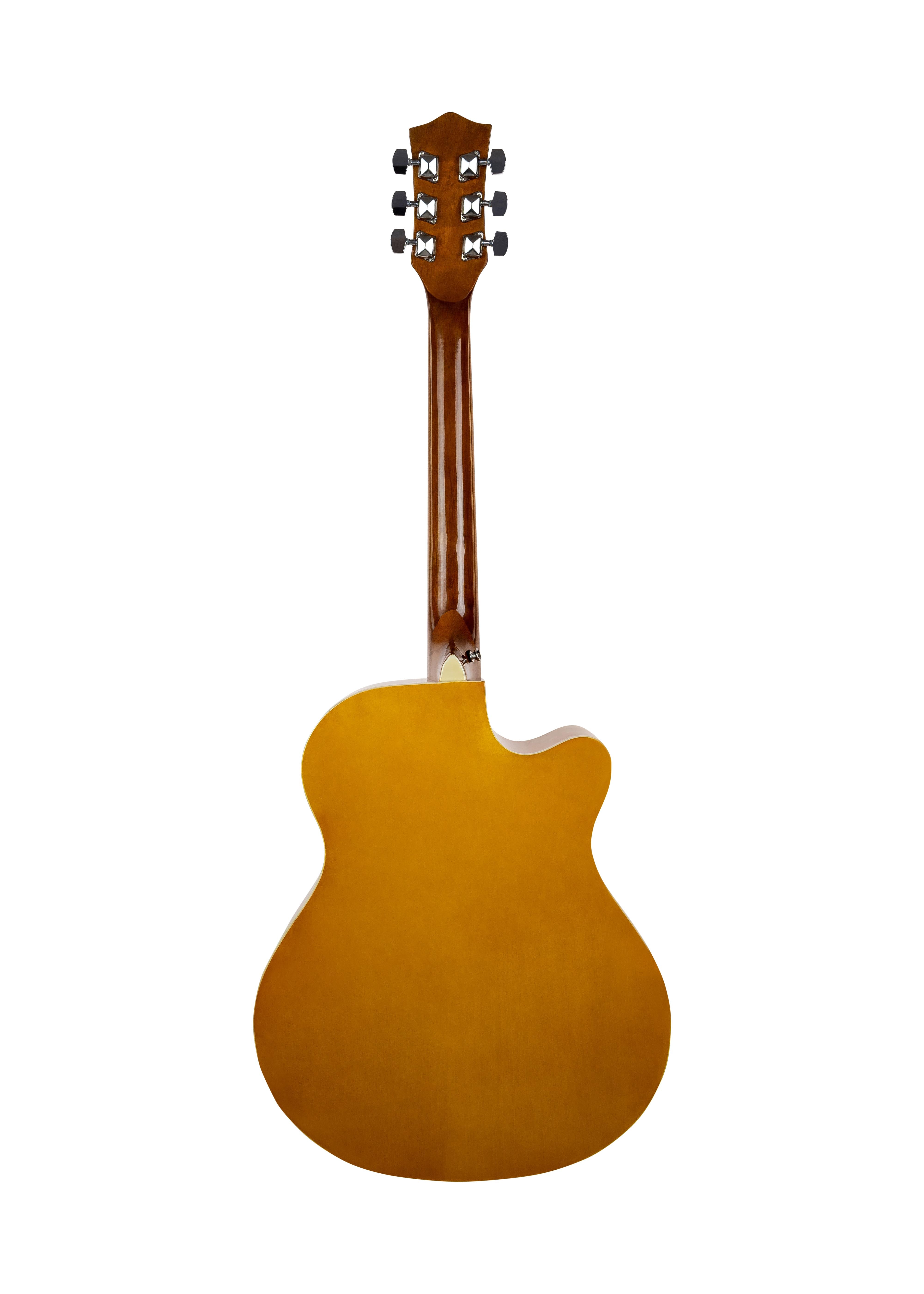 Vault EA-20 Acoustic Guitar, Left Handed - Sunburst w/ Gig Bag