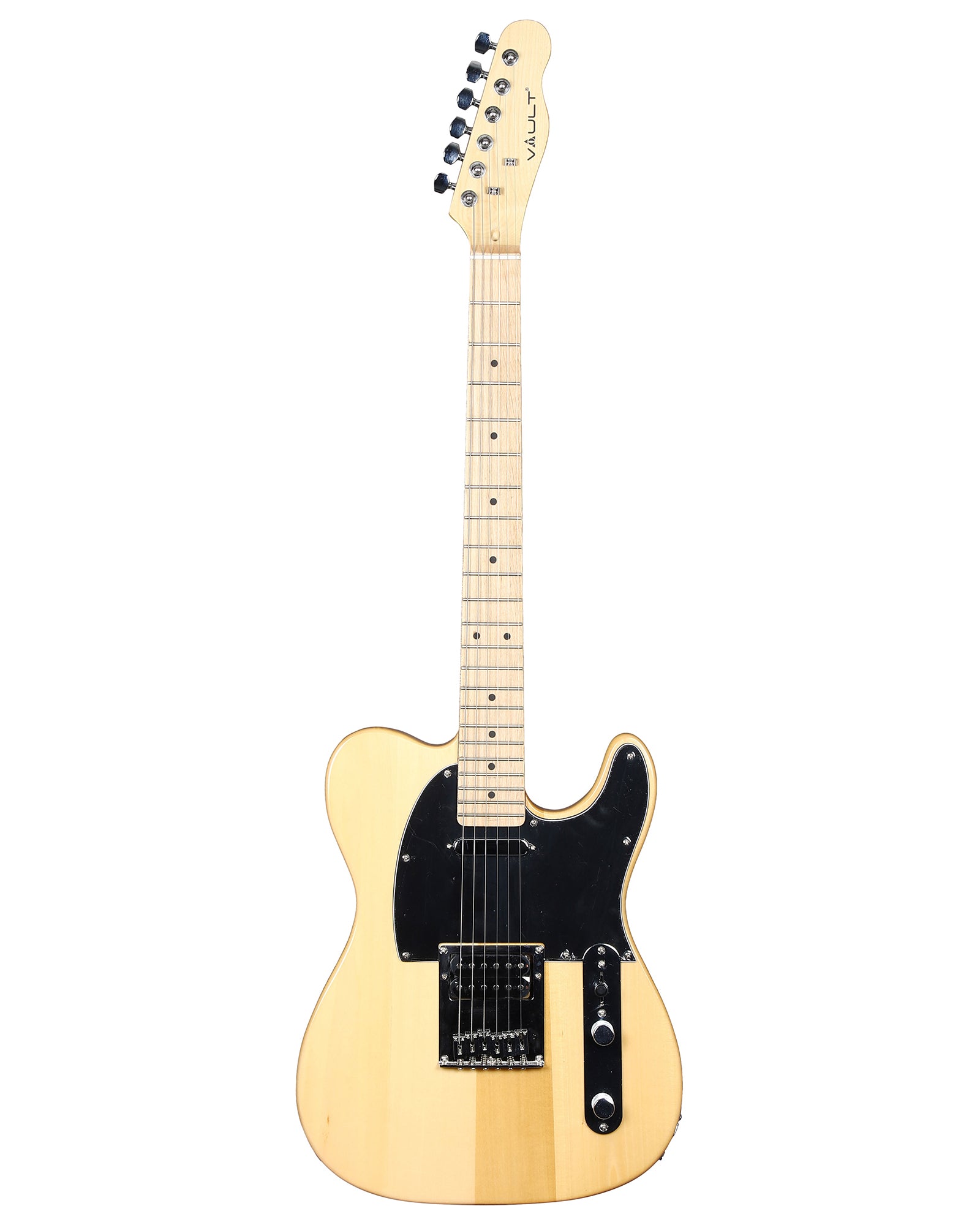 Vault GTLMN Maple Fretboard Electric Guitar - Natural