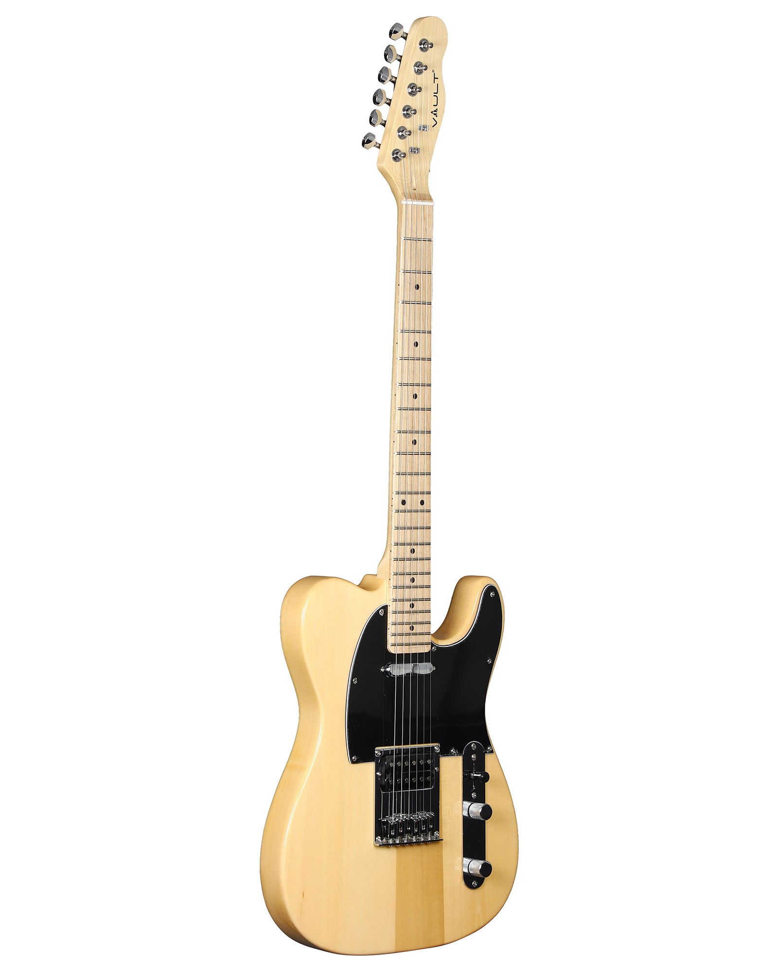 Vault GTLMN Maple Fretboard Electric Guitar - Natural