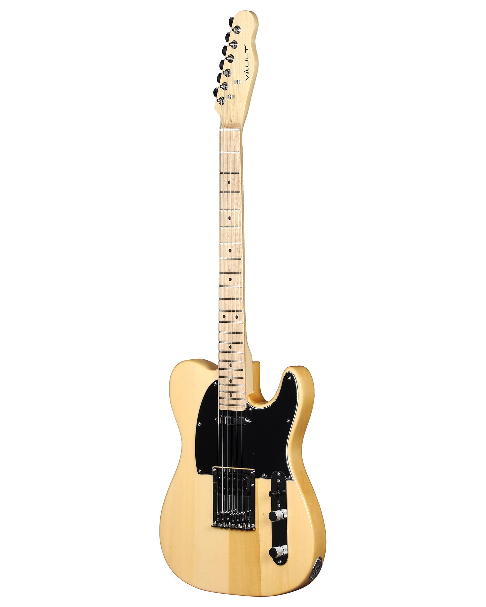 Vault GTLMN Maple Fretboard Electric Guitar - Natural