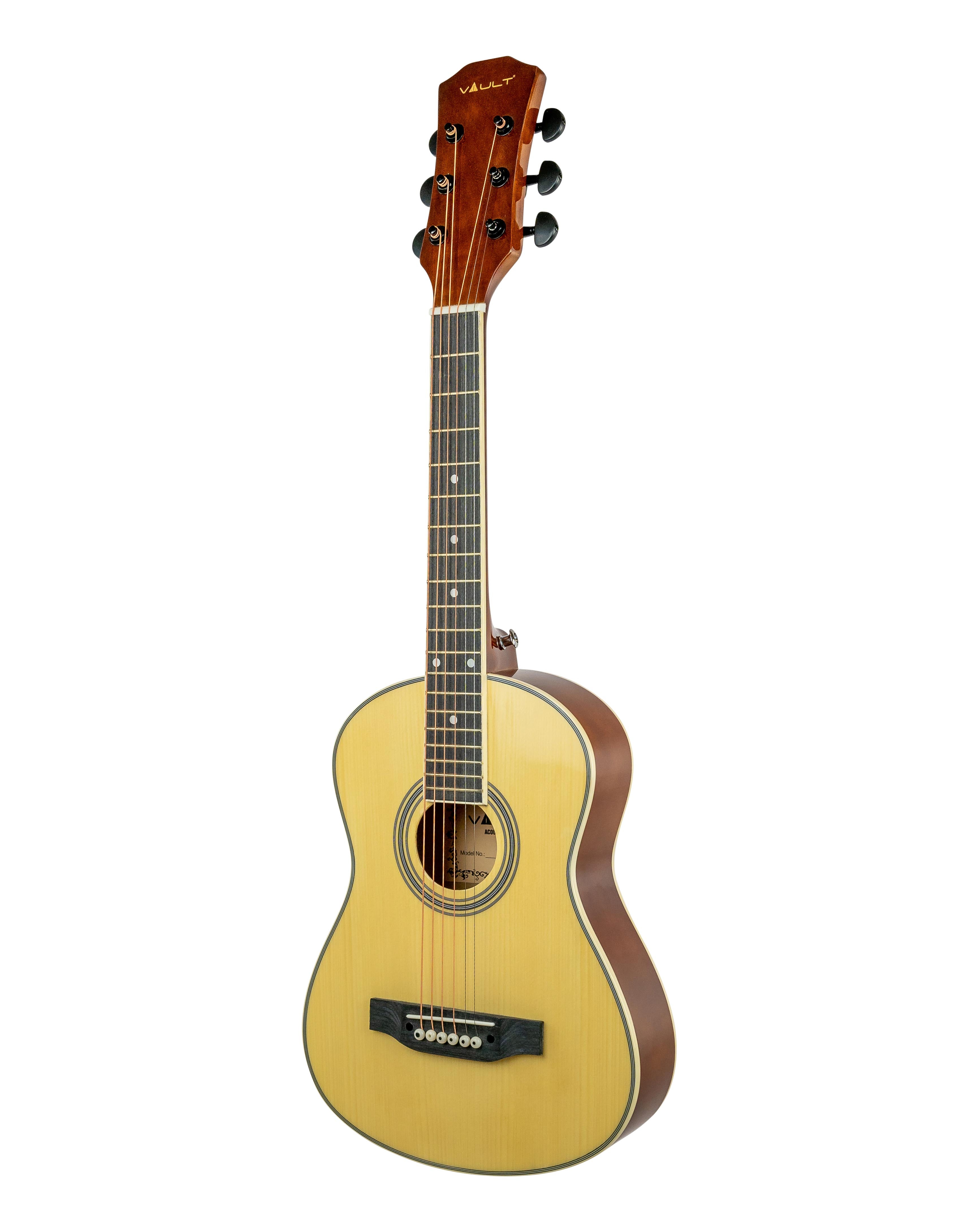 Vault Junior 1/4-Size 30.5-Inch Kids Acoustic Guitar - Natural