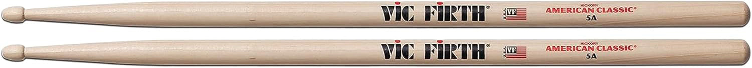 Vic Firth American Classic 5A Drumsticks - 3 Pack