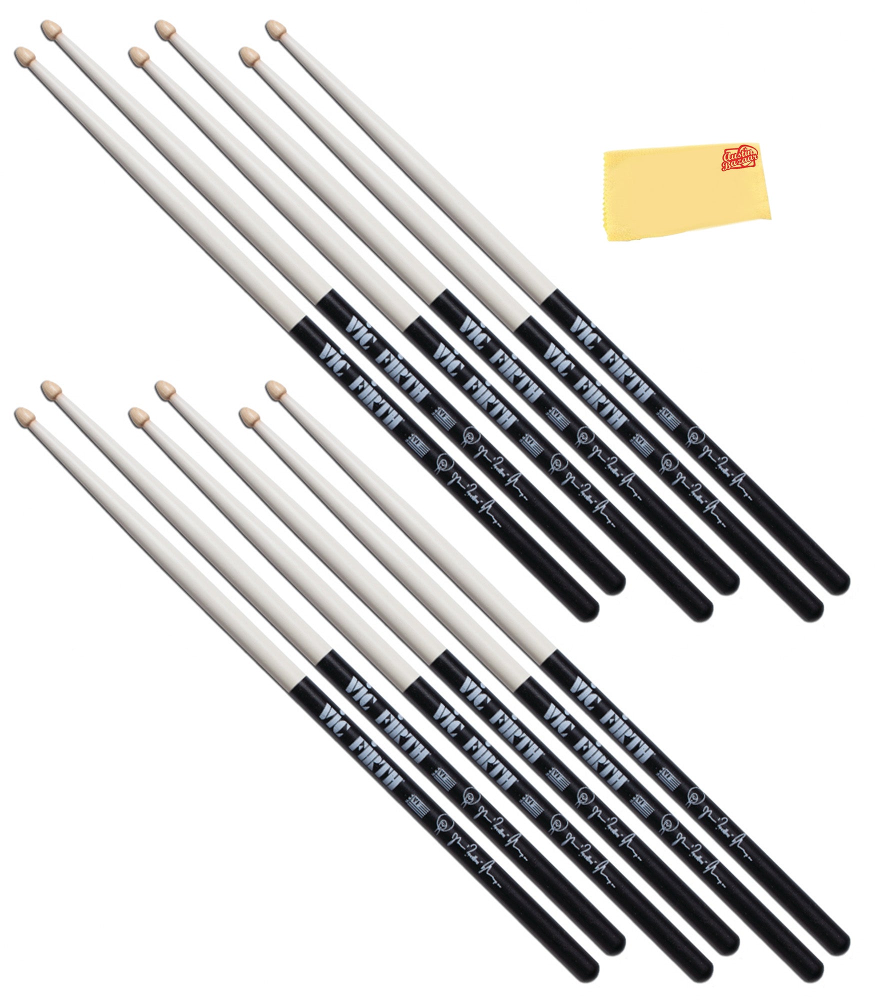 Vic Firth SAT Signature Series Ahmir Questlove Thompson Drumsticks - 6 Pack