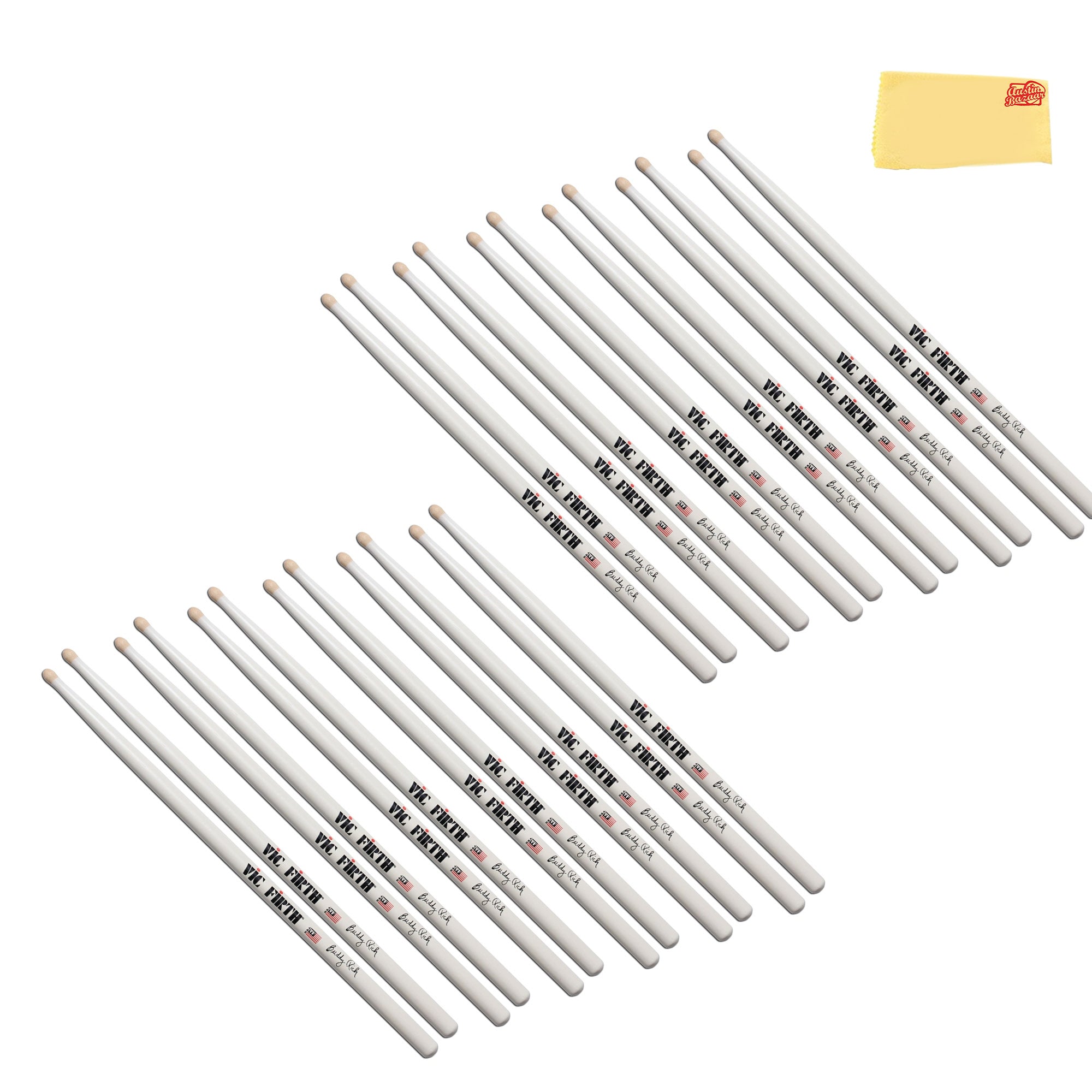 Vic Firth SBR Signature Series Buddy Rich Drumsticks - 12 Pack