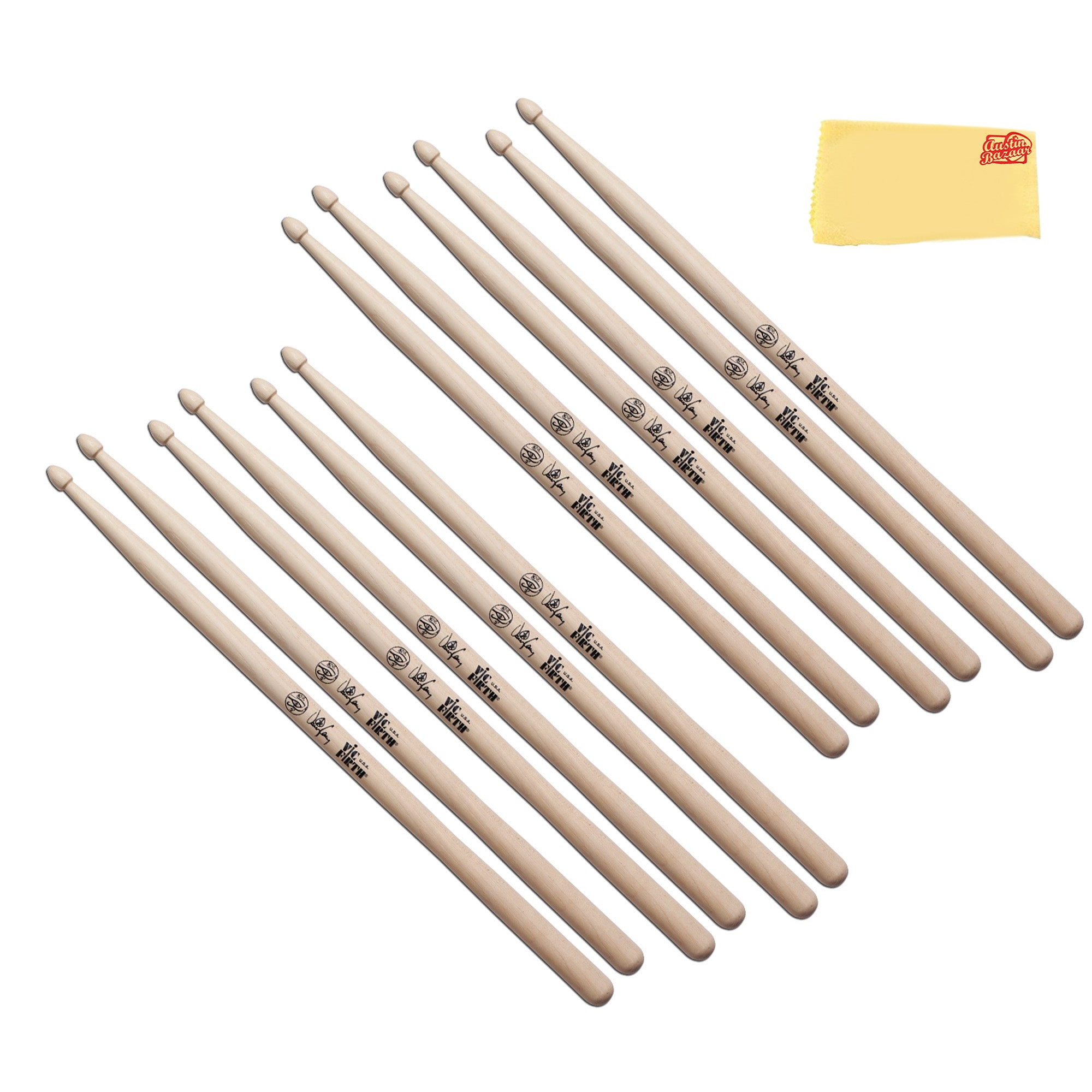 Vic Firth SDC Signature Series Danny Carey Drumsticks - 6 Pack
