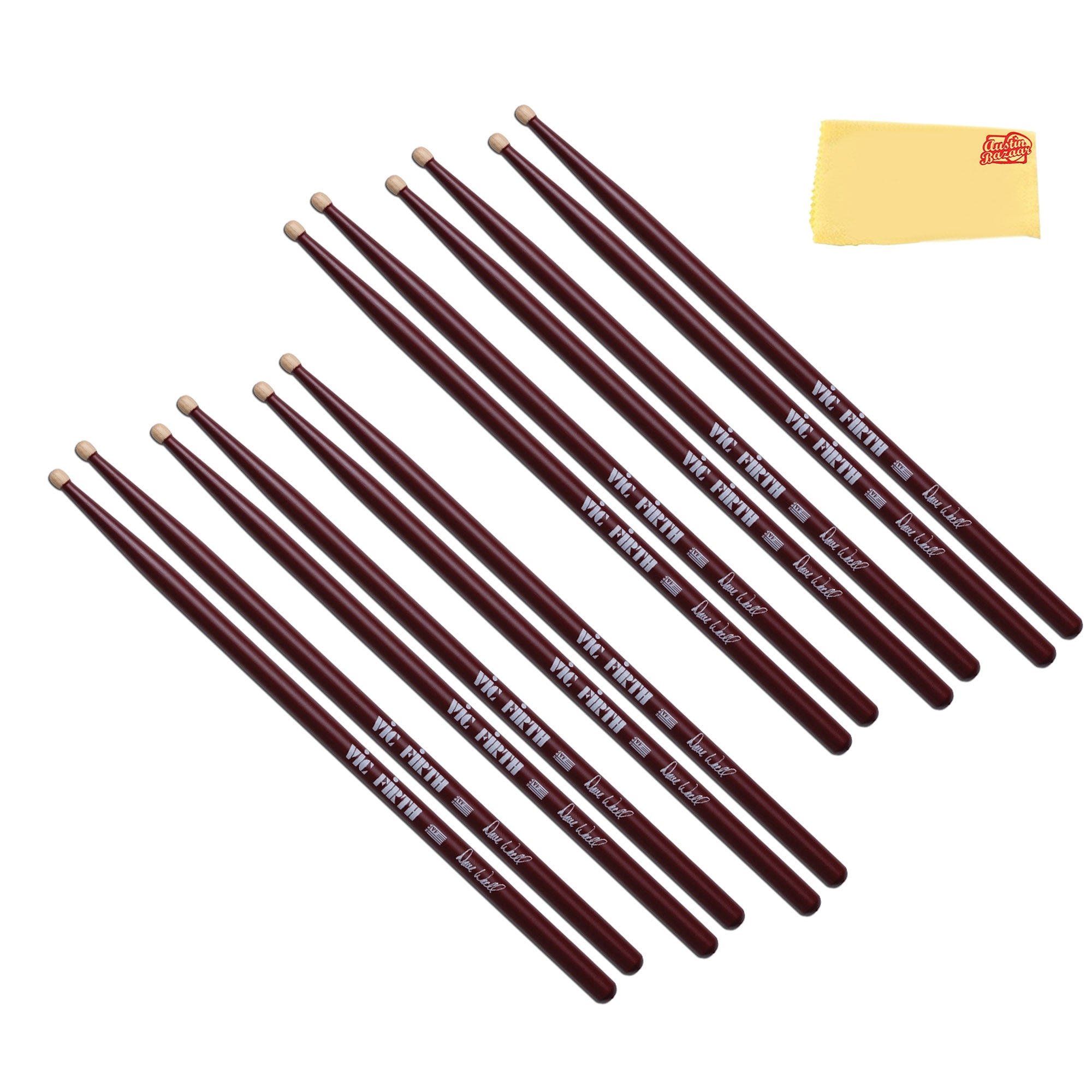 Vic Firth SDW Signature Series Dave Weckl Drumsticks - 6 Pack