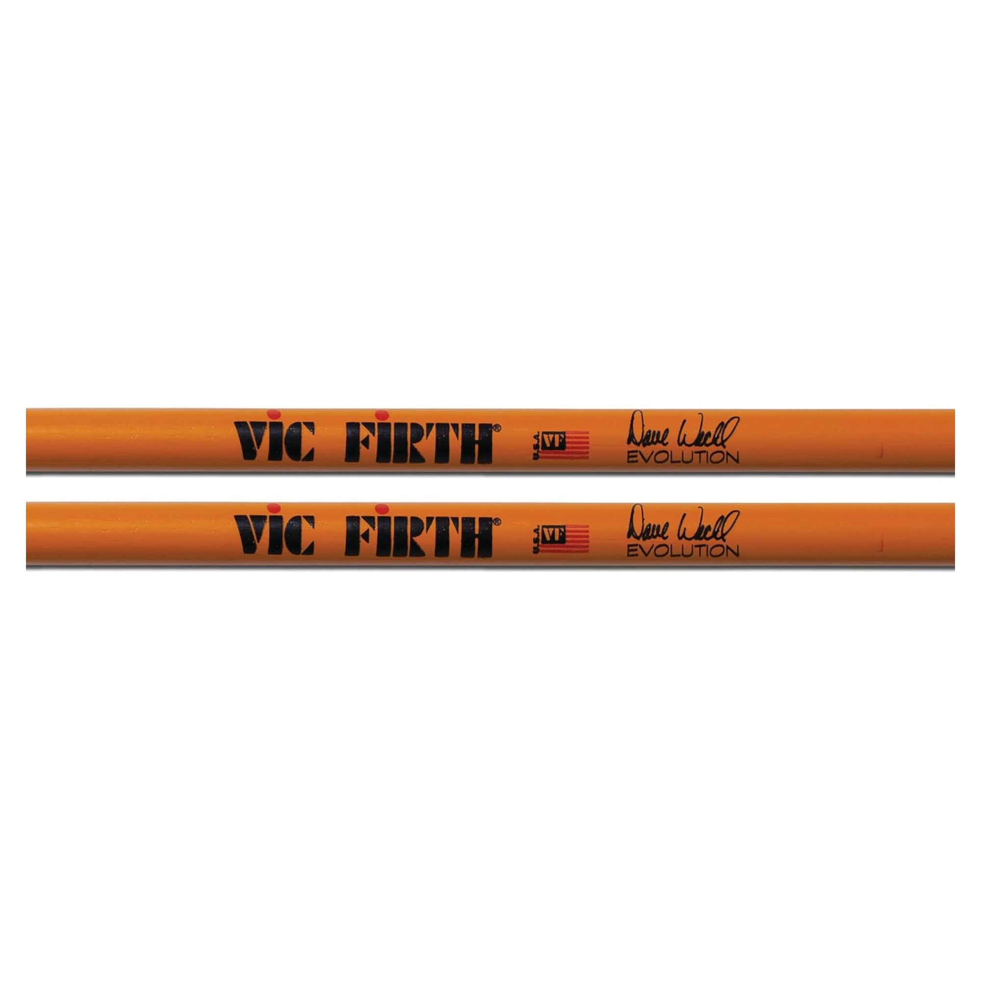 Vic Firth SDW2N Signature Series Dave Weckl Evolution Nylon Tip Drumsticks - 3 Pack