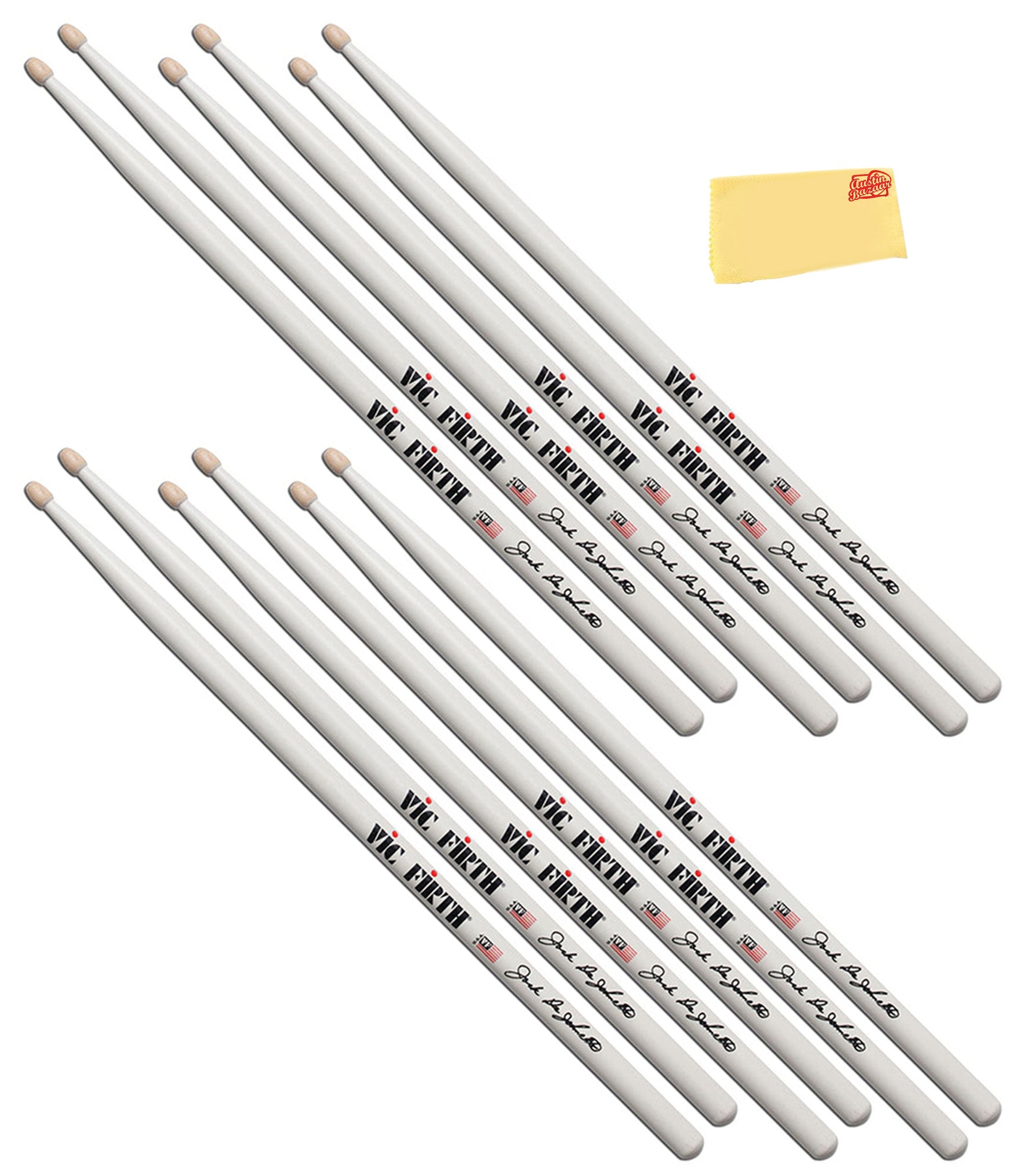 Vic Firth SJD Signature Series Jack DeJohnette Drumsticks - 6 Pack