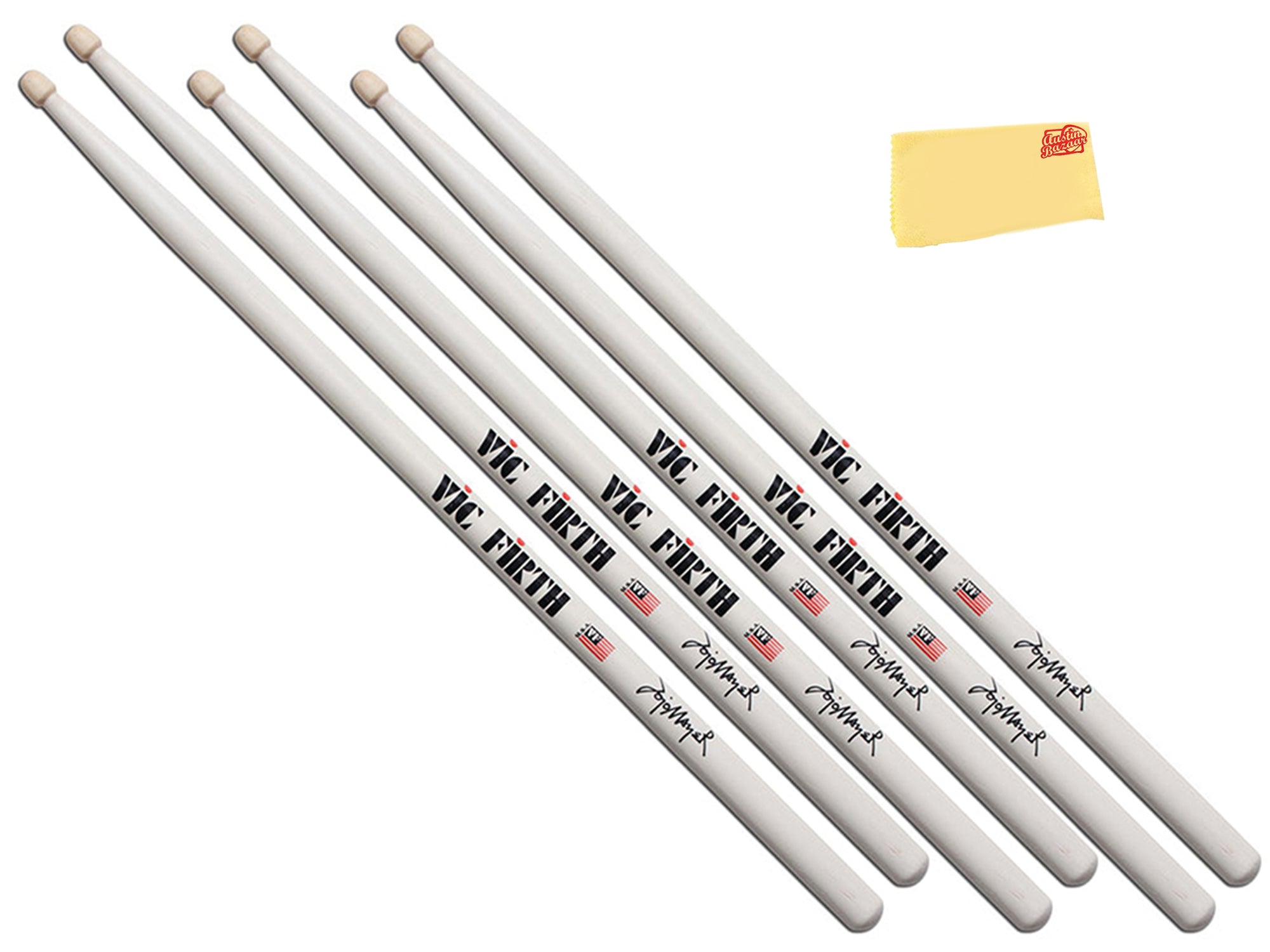Vic Firth SJM Signature Series Jojo Mayer Drumsticks - 3 Pack