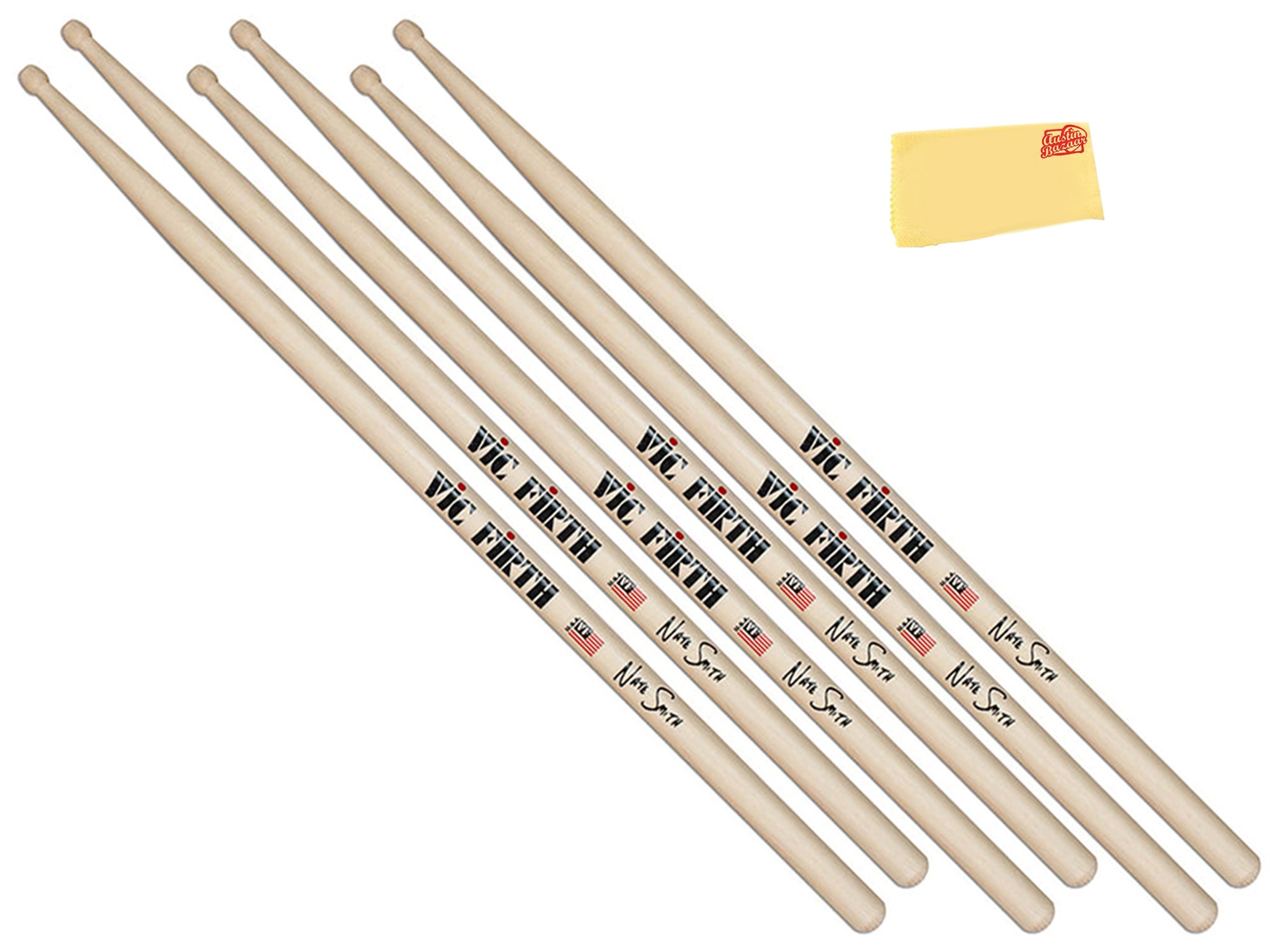 Vic Firth SNS Signature Series Nate Smith Drumsticks - 3 Pack