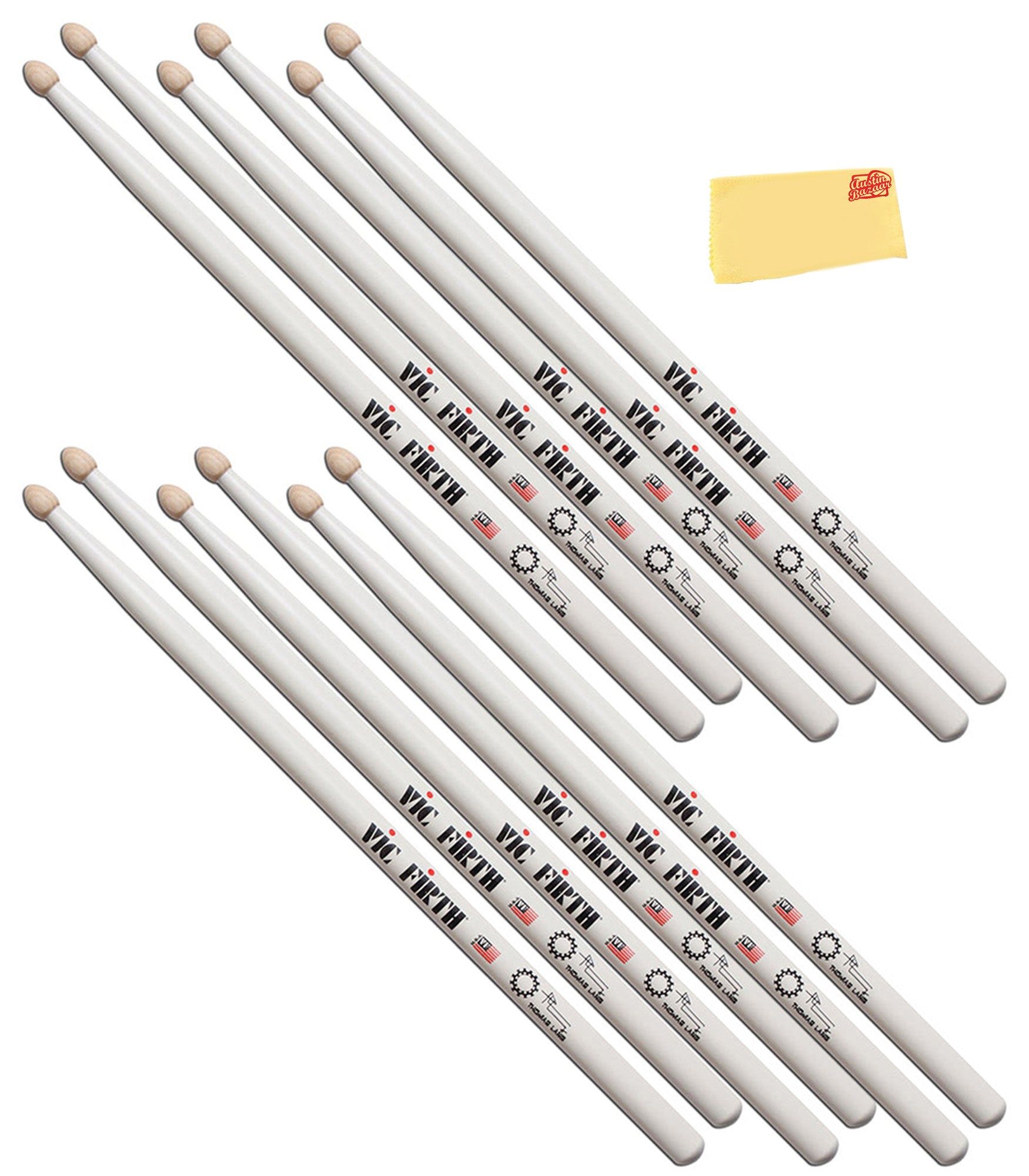 Vic Firth STL Signature Series Thomas Lang Drumsticks - 6 Pack