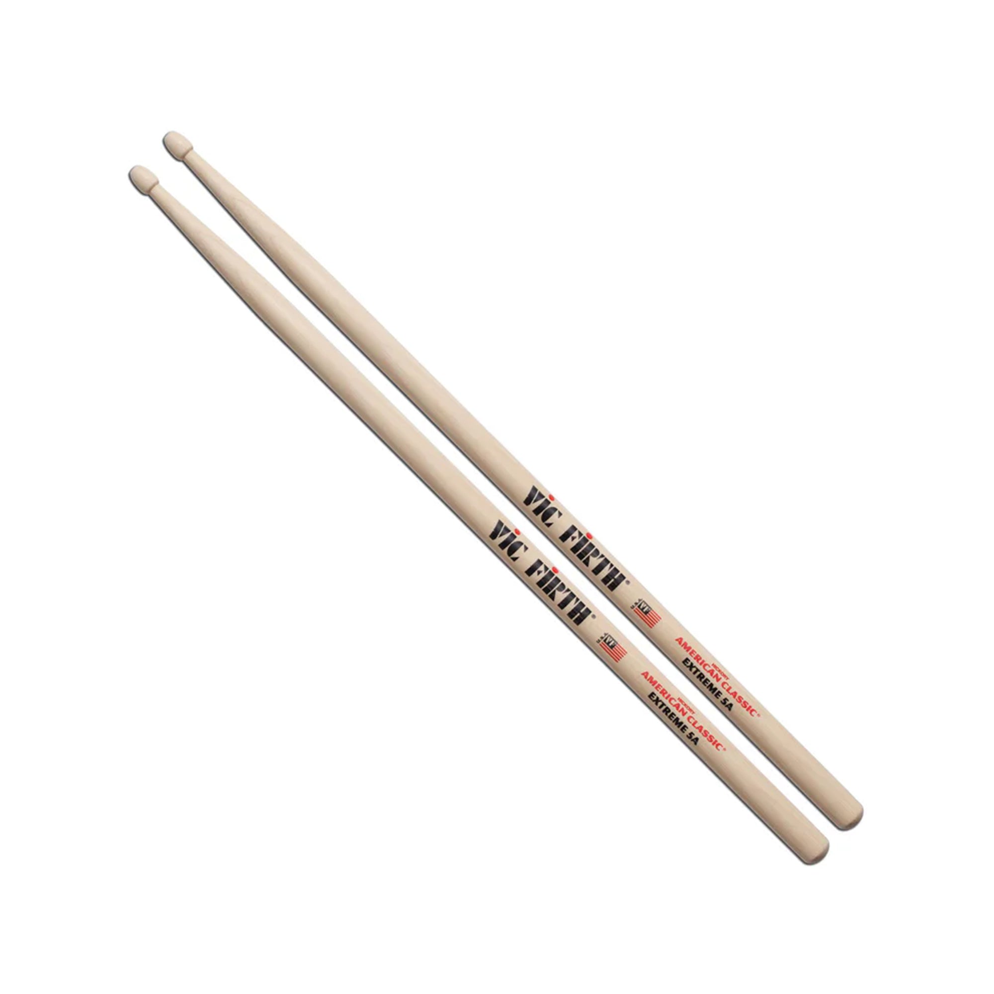 Vic Firth American Classic Extreme 5A Drumsticks - 6 Pack w/ Polishing Cloth