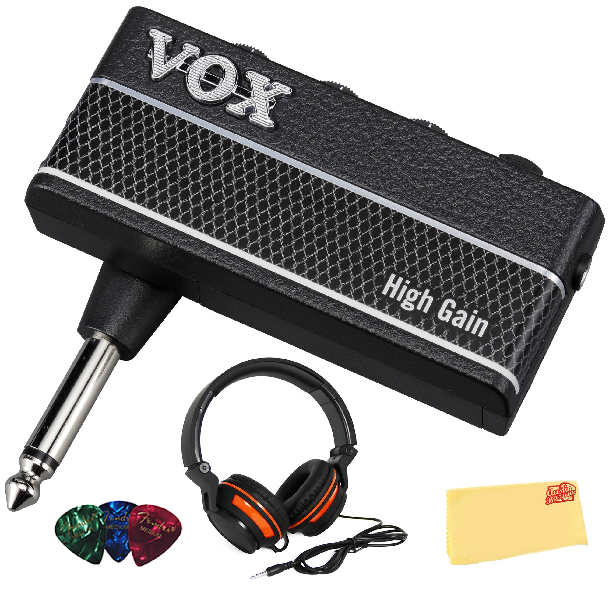Vox AmPlug 3 Headphone Guitar Amplifier - High Gain w/ Headphones