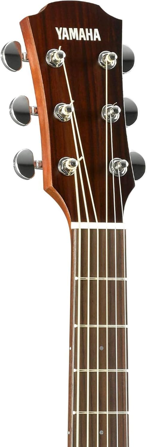 Yamaha A1M Mahogany Dreadnought Cutaway Acoustic-Electric Guitar - Tobacco Sunburst