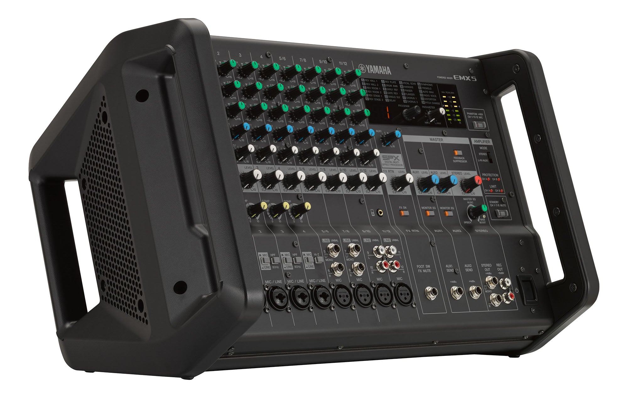 Yamaha EMX5 Powered Mixer w/ XLR Cables